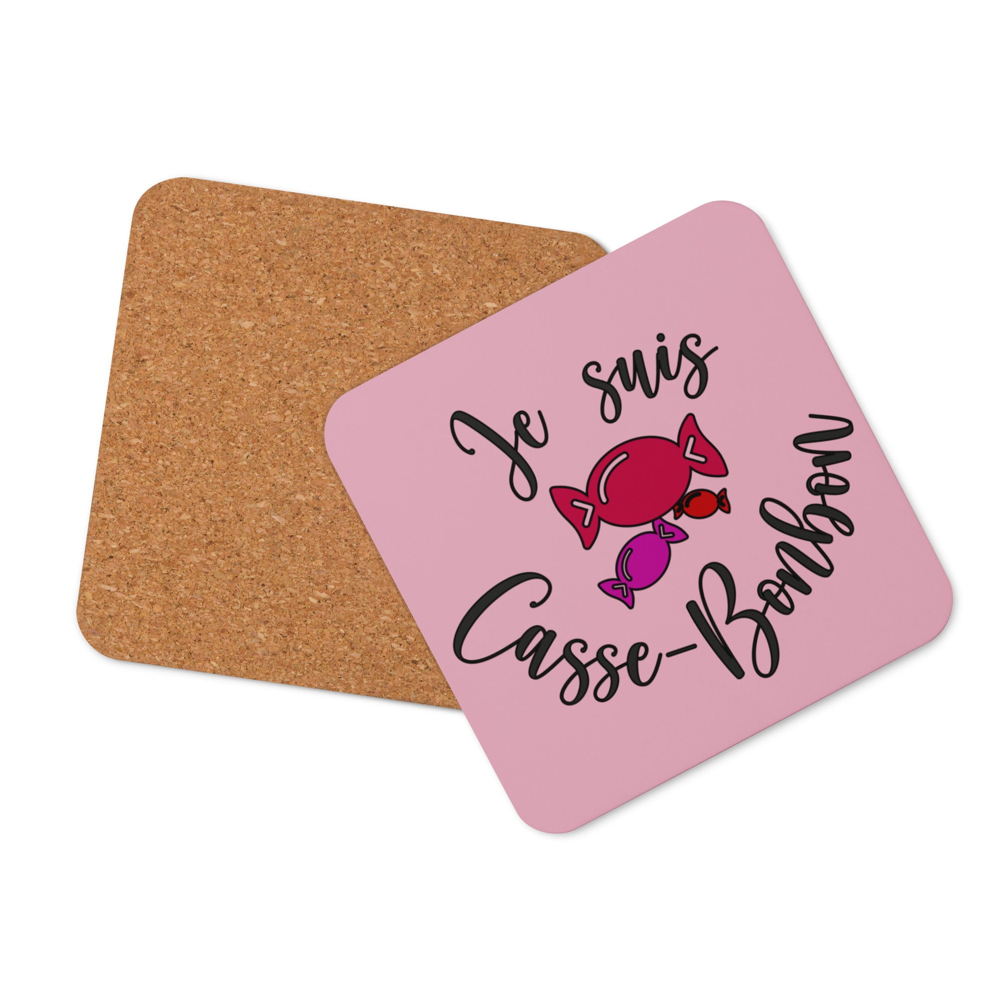 Casse bonbon - Sous-verres en liège