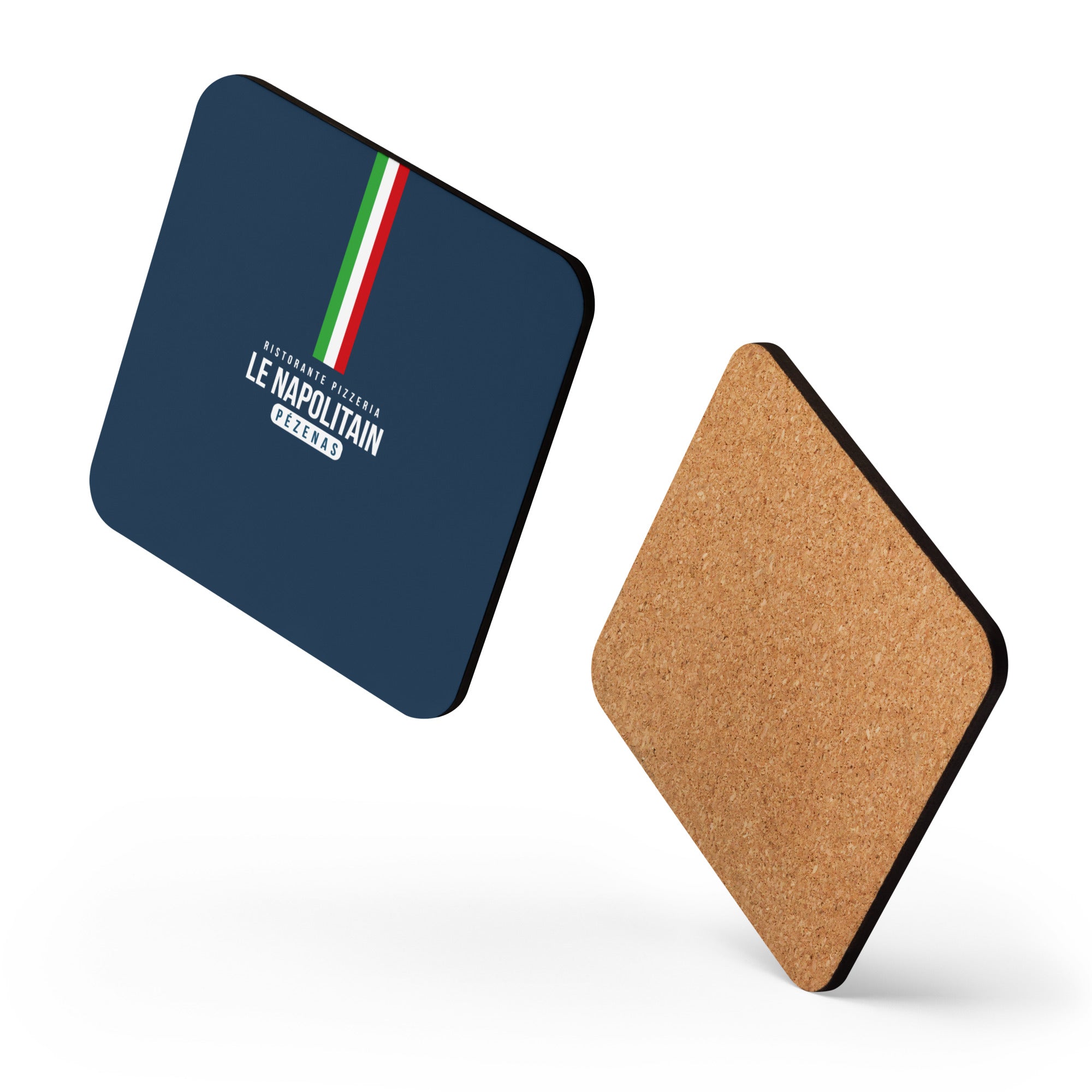 Le Napolitain - Sous-verres en liège logo