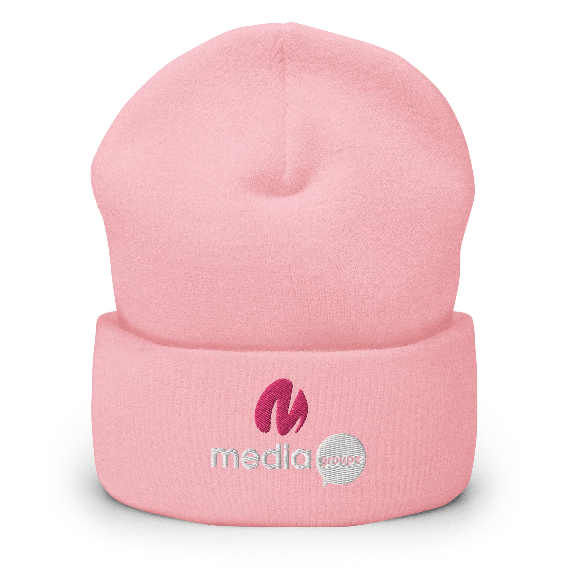 Media Group - Pro - Bonnet à Revers - Brodé