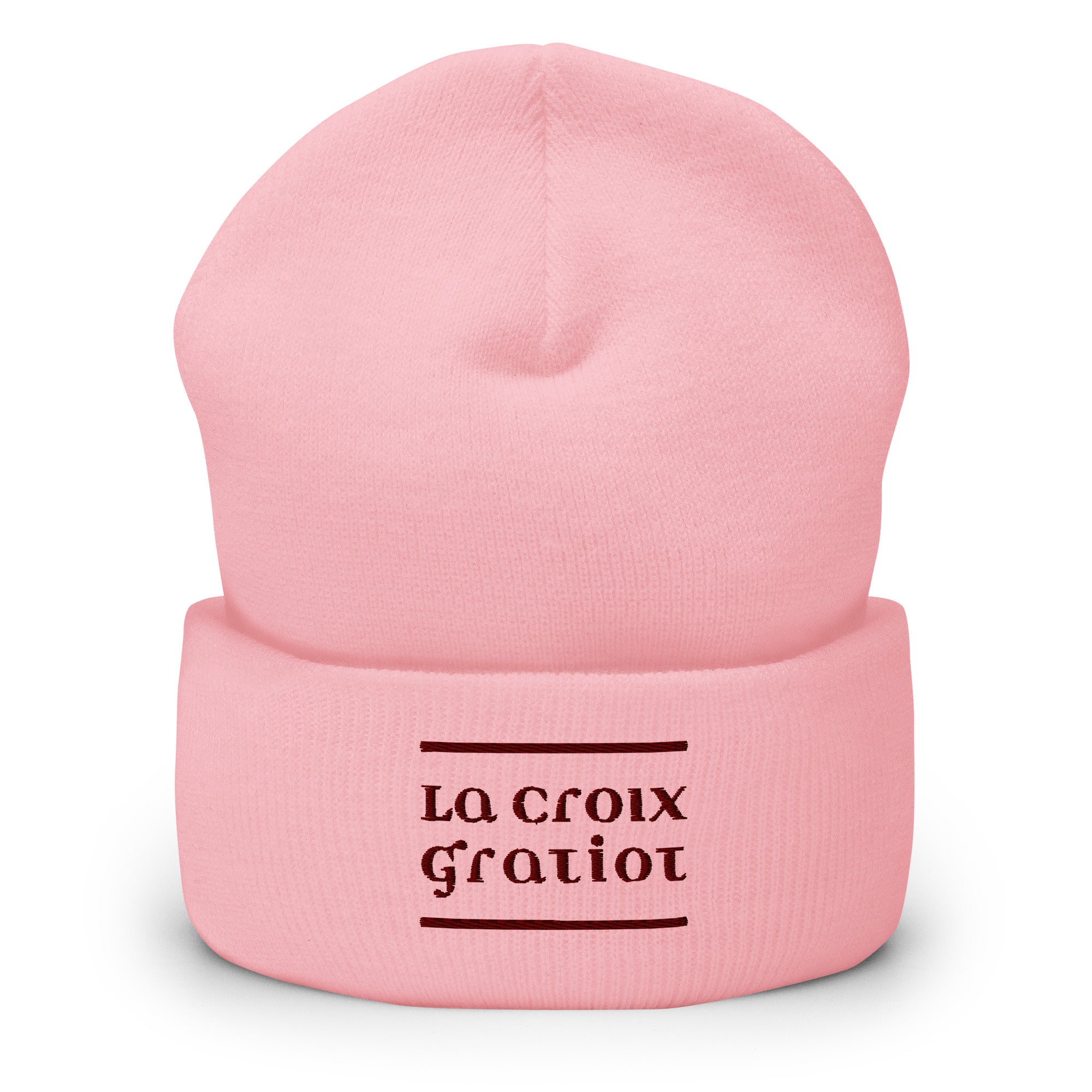 La Croix Gratiot - Bonnet à Revers - Brodé