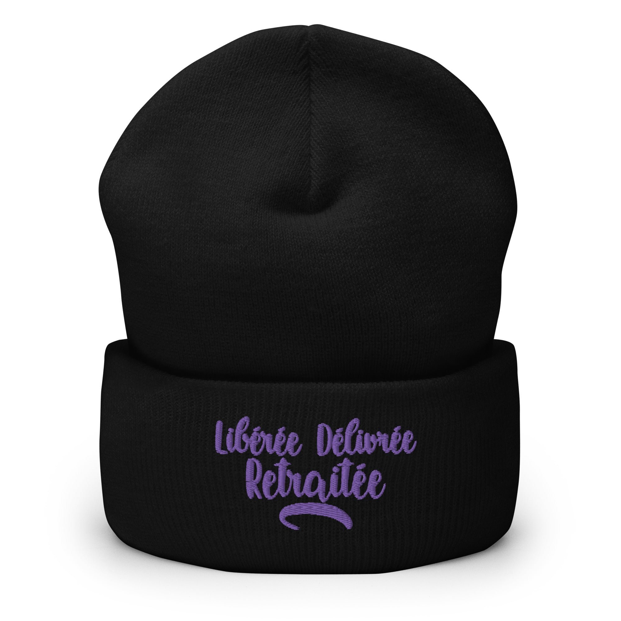 Libérée délivrée retraitée - Bonnet à Revers - Brodé
