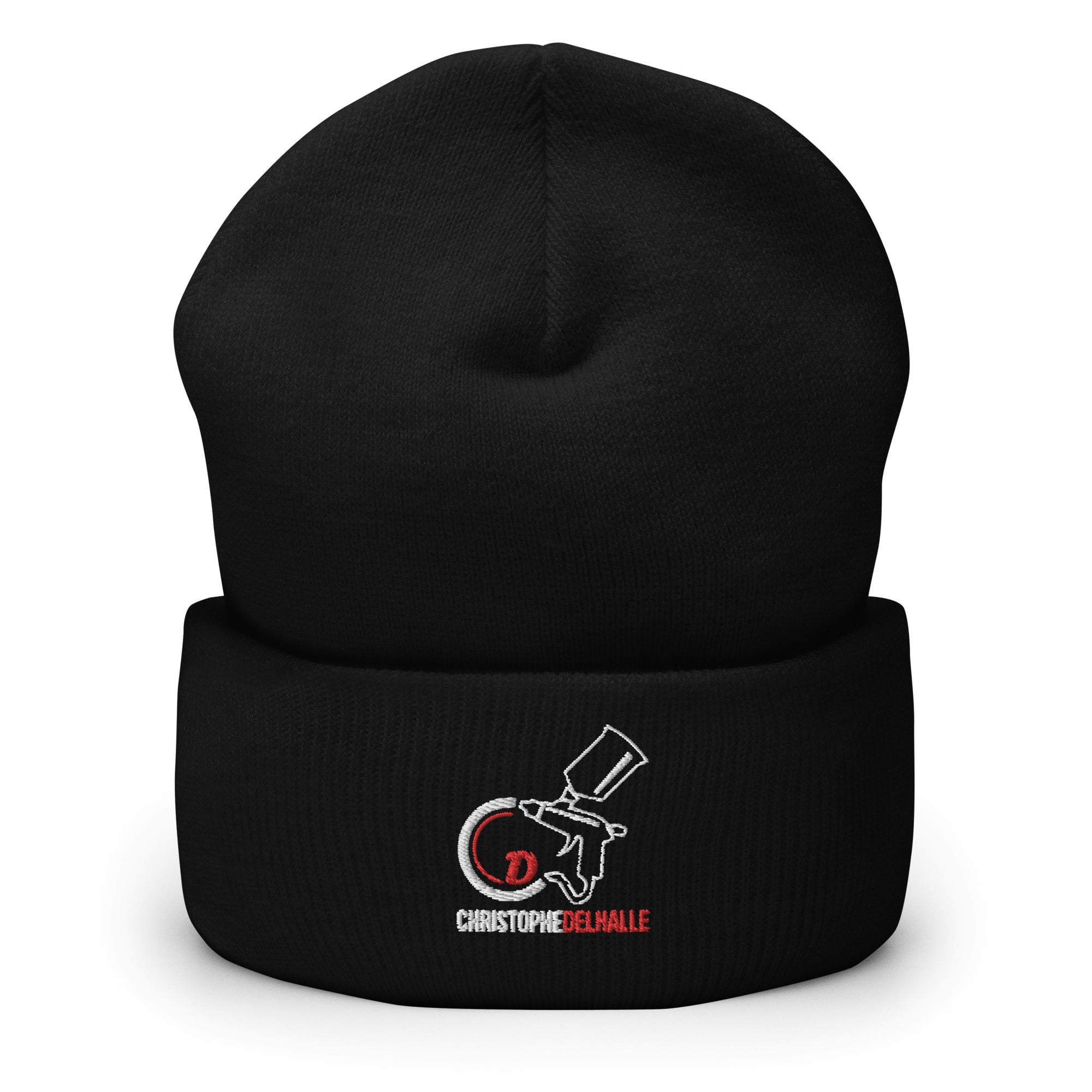 Christophe Delhalle - Bonnet à Revers - Brodé