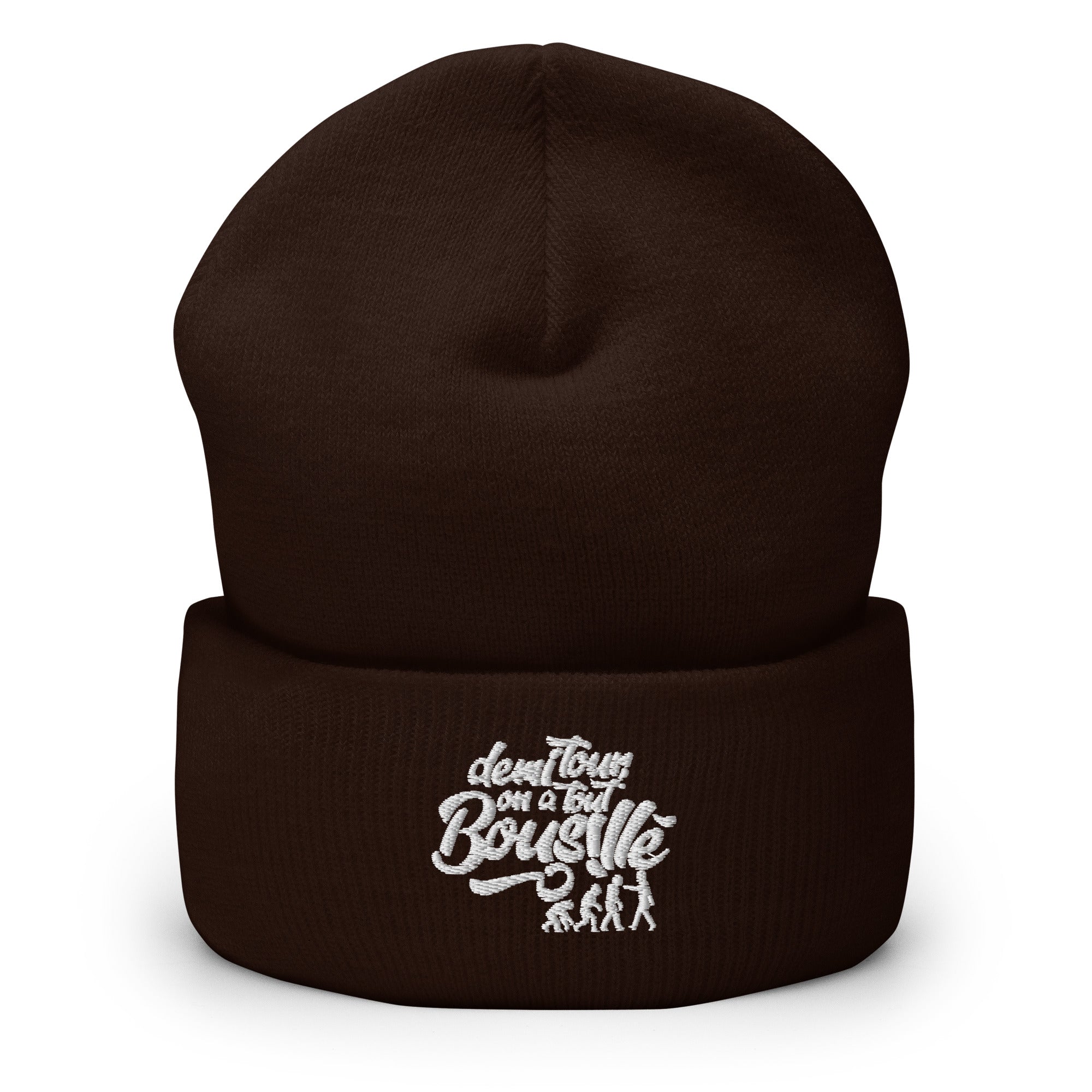 Demi tour - Bonnet à Revers - Brodé