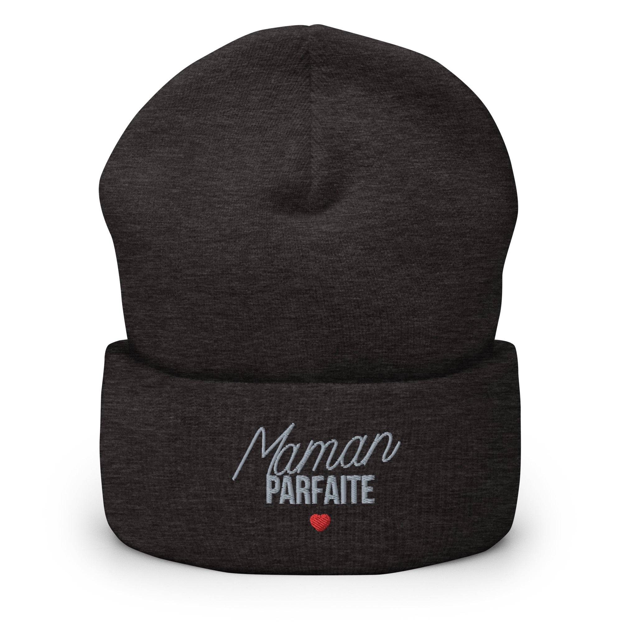 Maman parfaite - Bonnet à Revers - Brodé