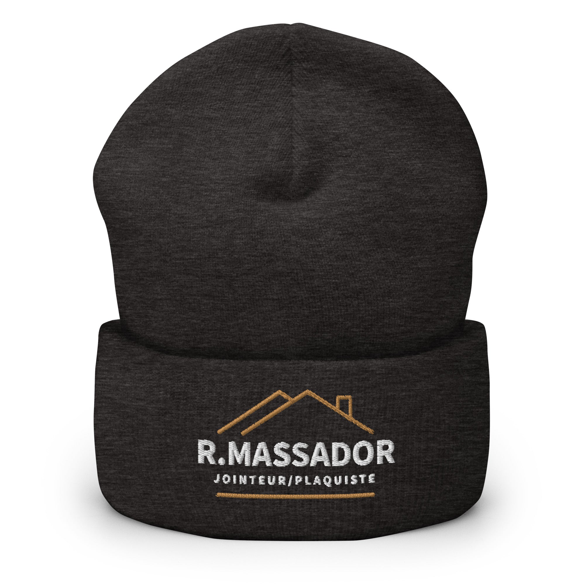 R. Massador - Bonnet à Revers - Brodé