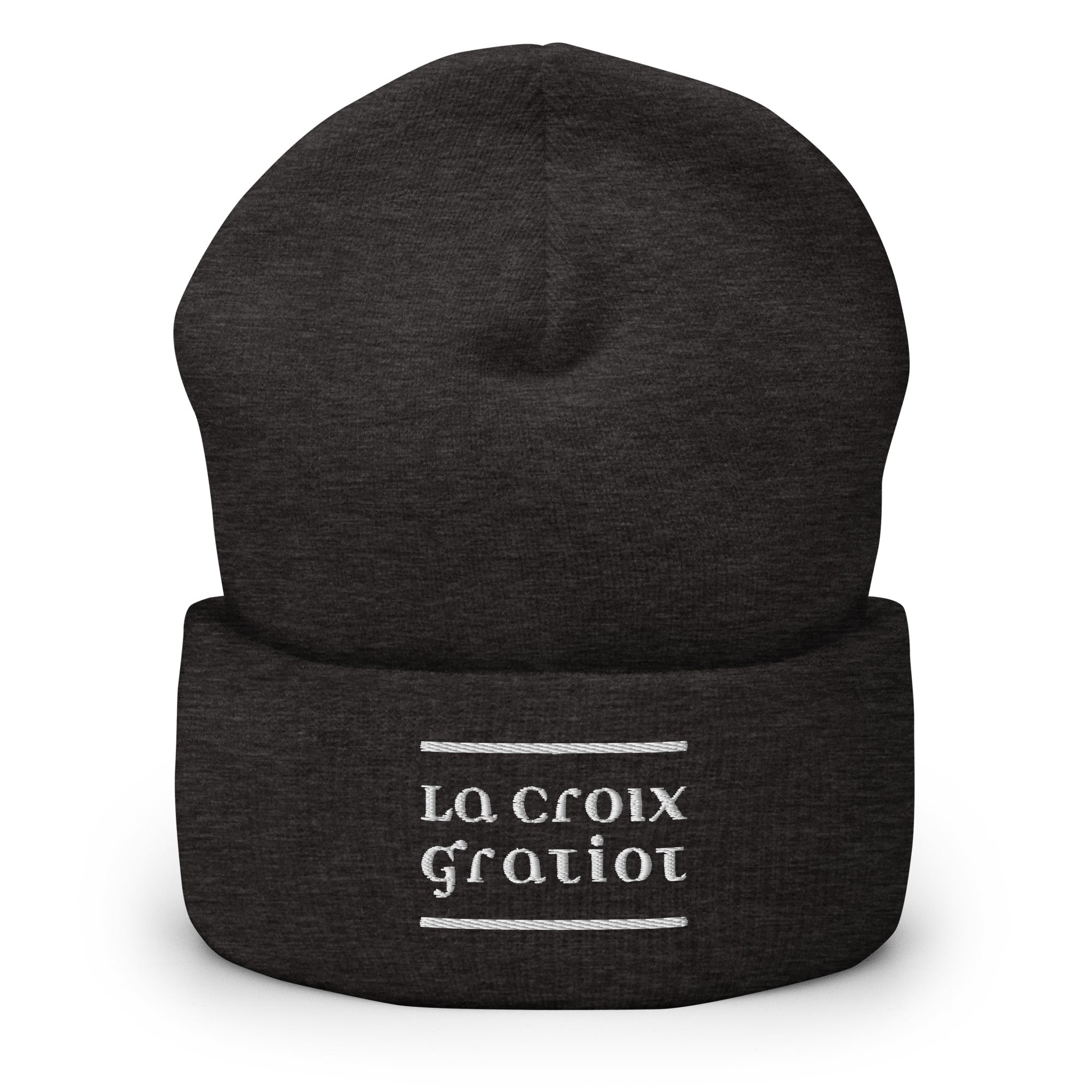 La Croix Gratiot - Bonnet à Revers - Brodé