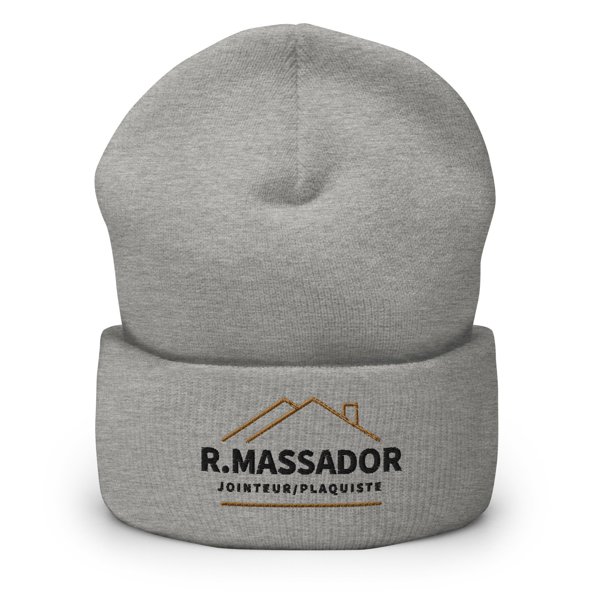 R. Massador - Bonnet à Revers - Brodé
