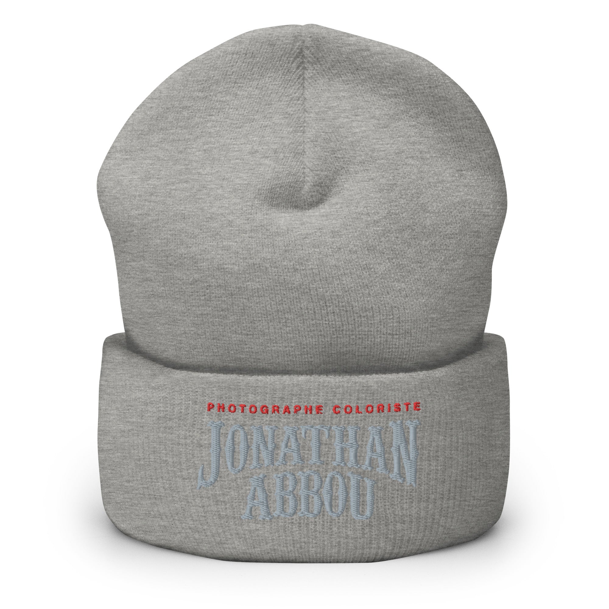 Jonathan abbou - Bonnet à Revers - logo - Brodé
