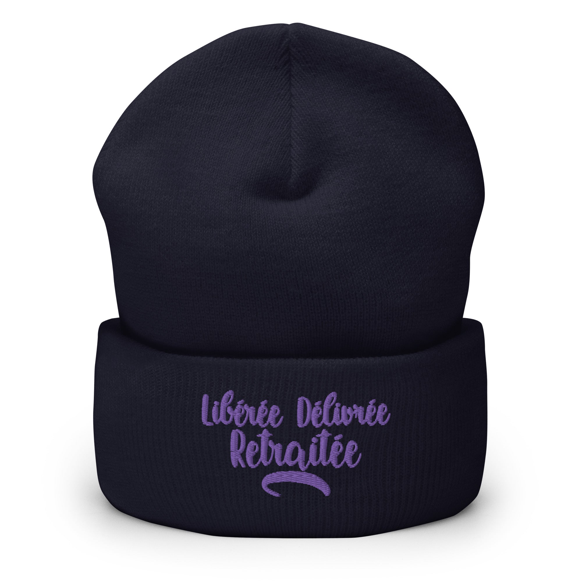 Libérée délivrée retraitée - Bonnet à Revers - Brodé