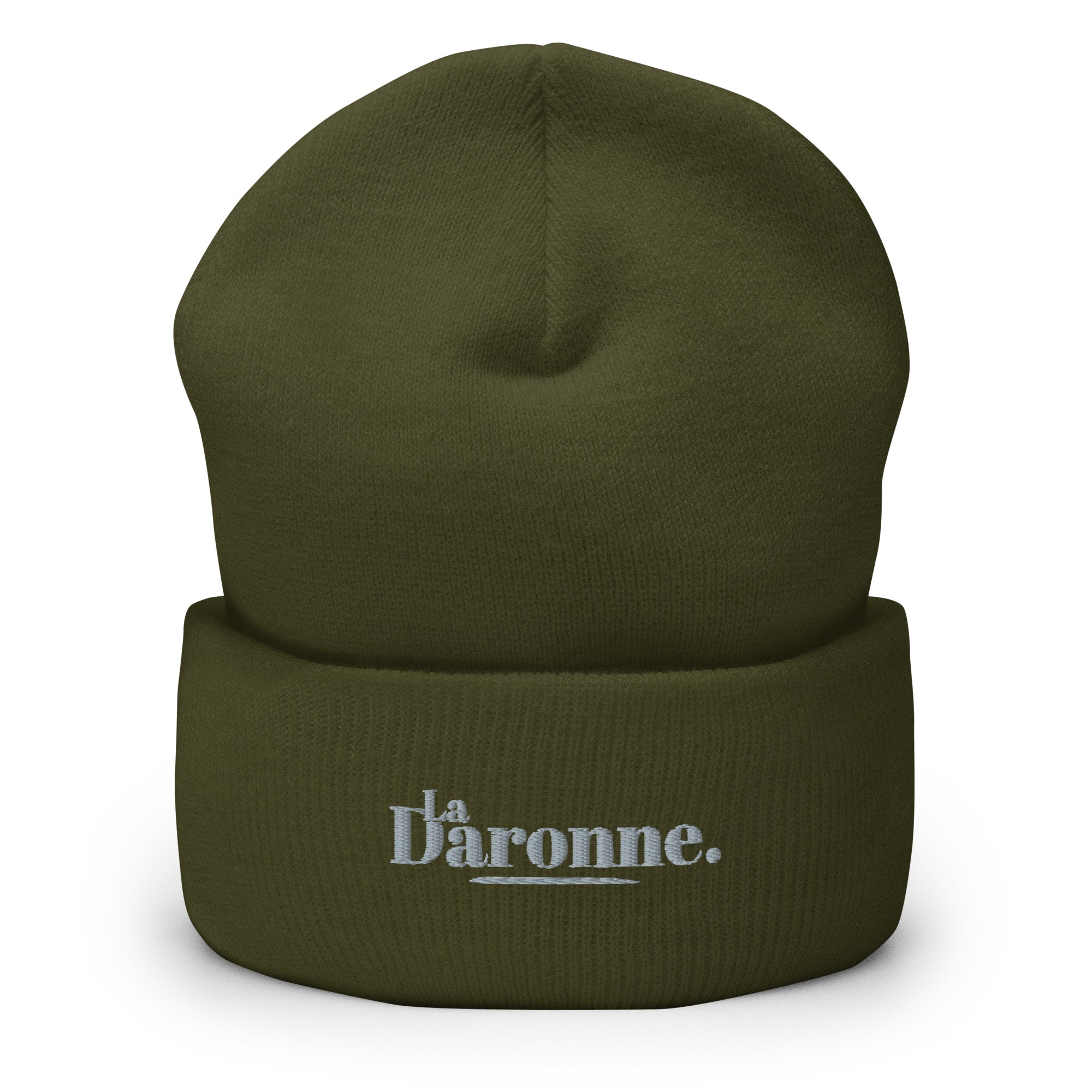 La daronne - Bonnet à Revers - Brodé