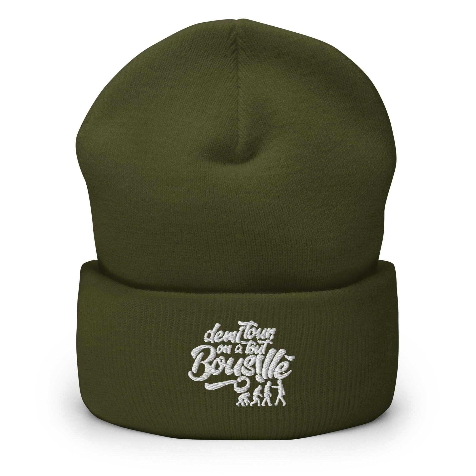 Demi tour - Bonnet à Revers - Brodé
