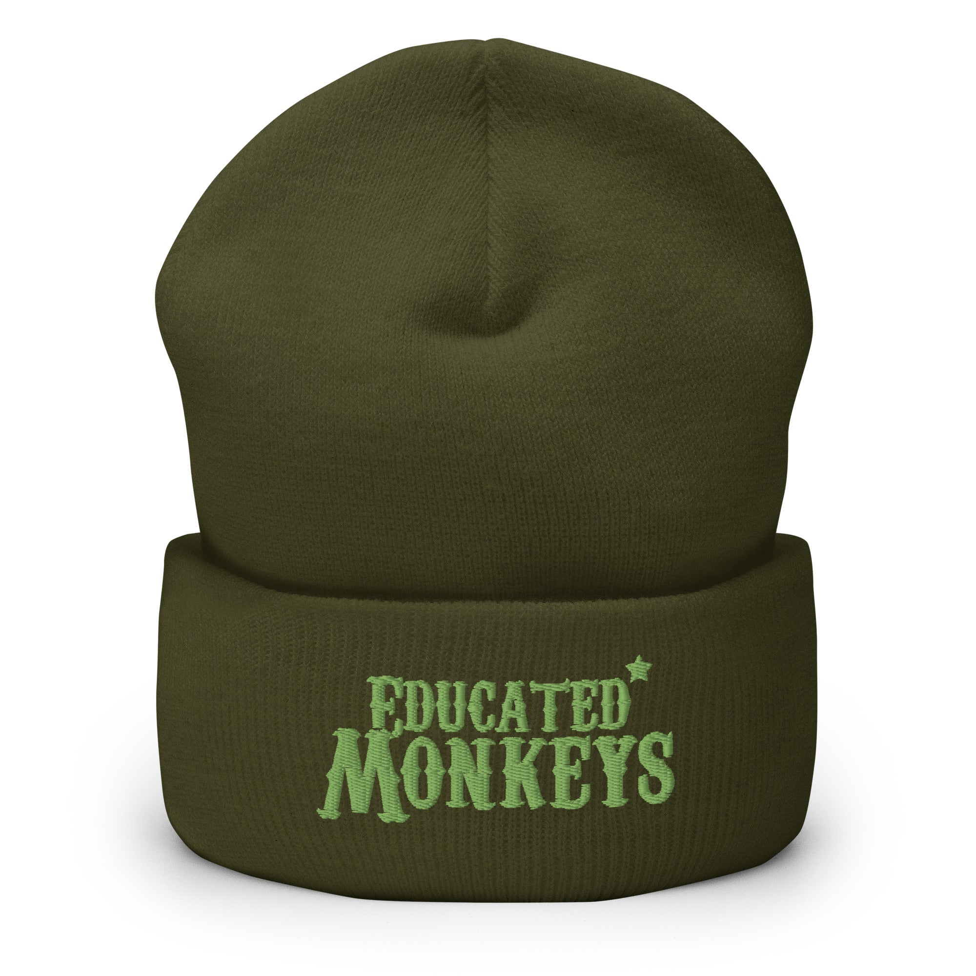 Educated Monkeys - Bonnet à Revers - Brodé
