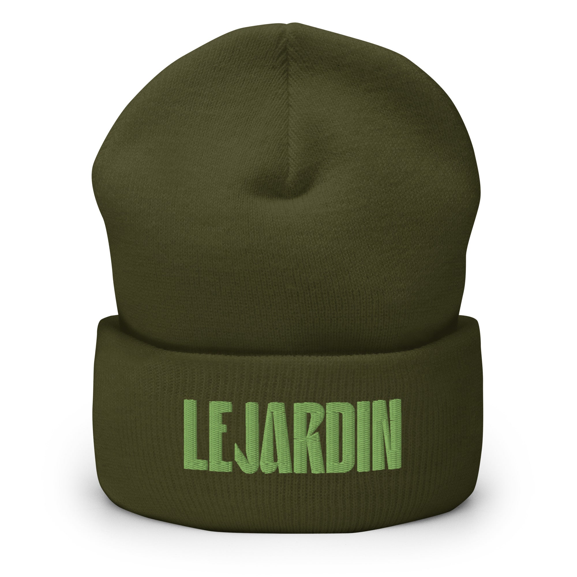 Le Jardin - Bonnet à Revers - Brodé