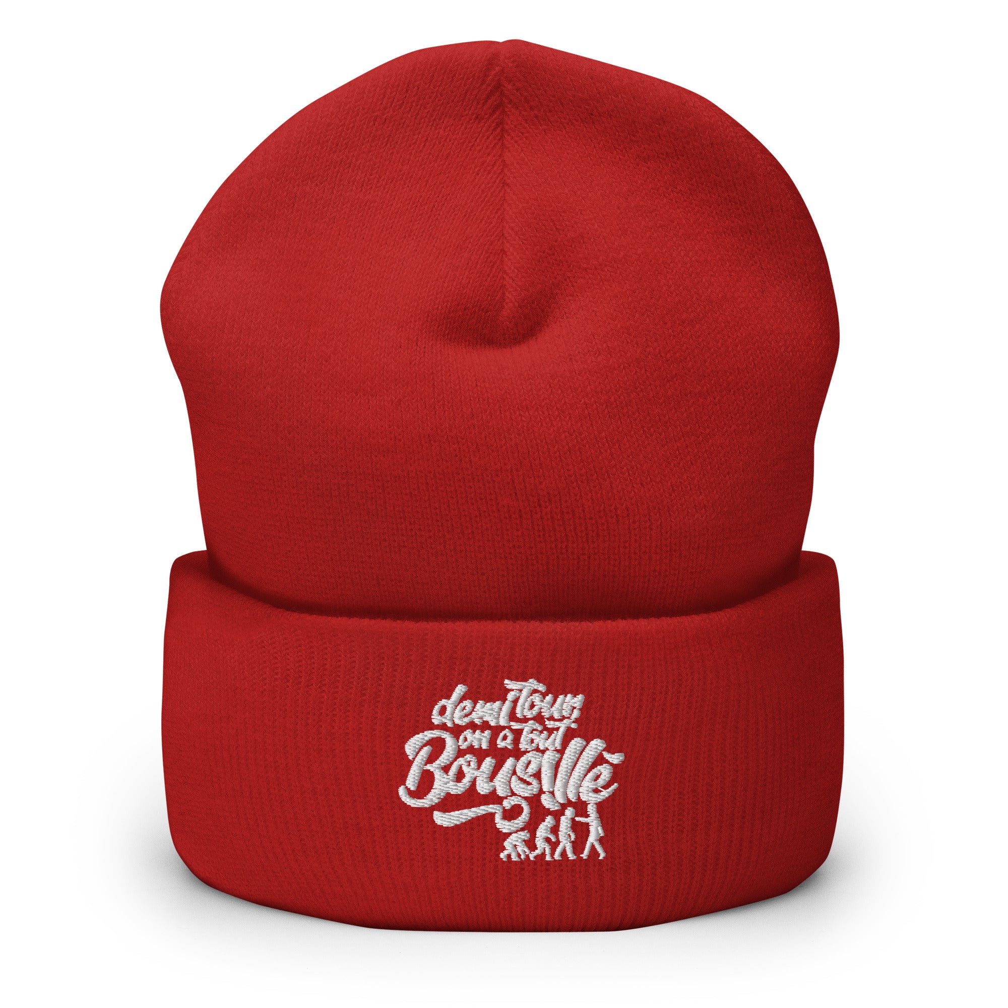 Demi tour - Bonnet à Revers - Brodé