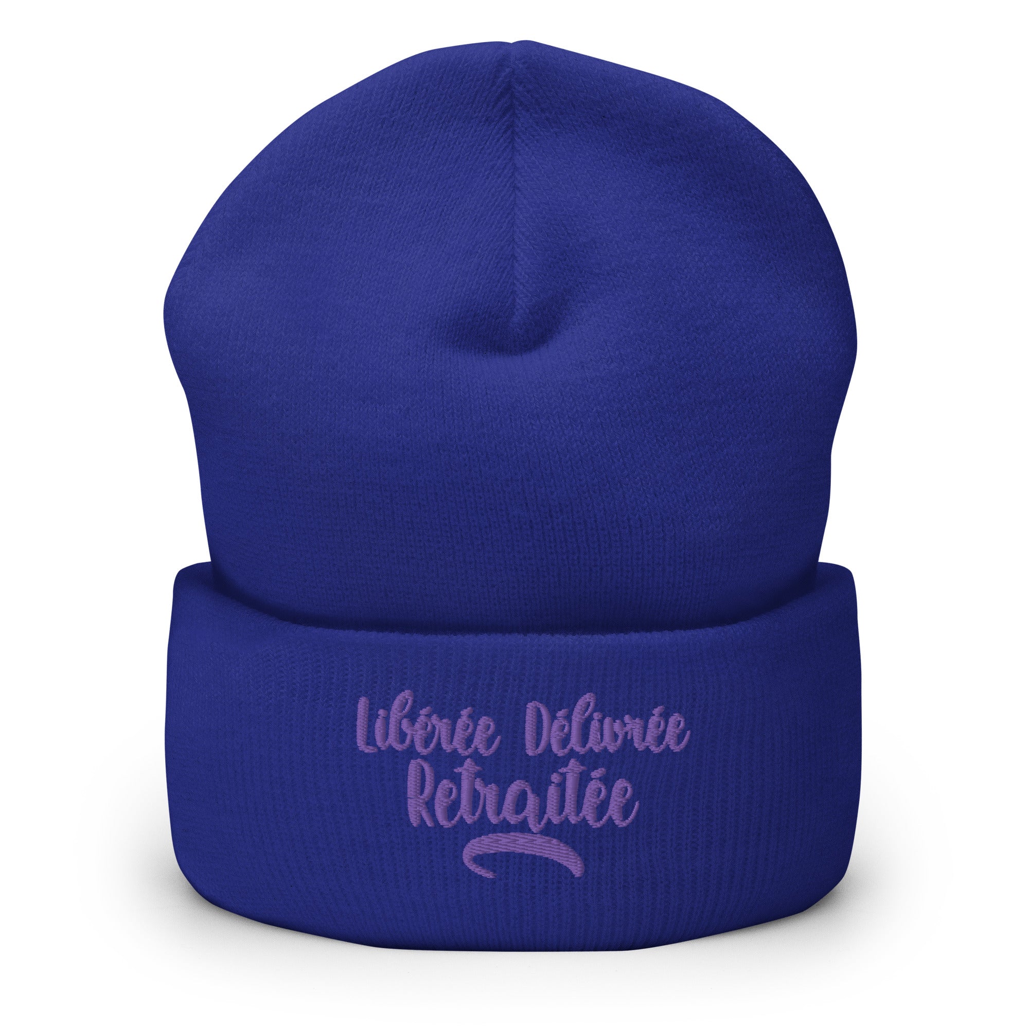 Libérée délivrée retraitée - Bonnet à Revers - Brodé