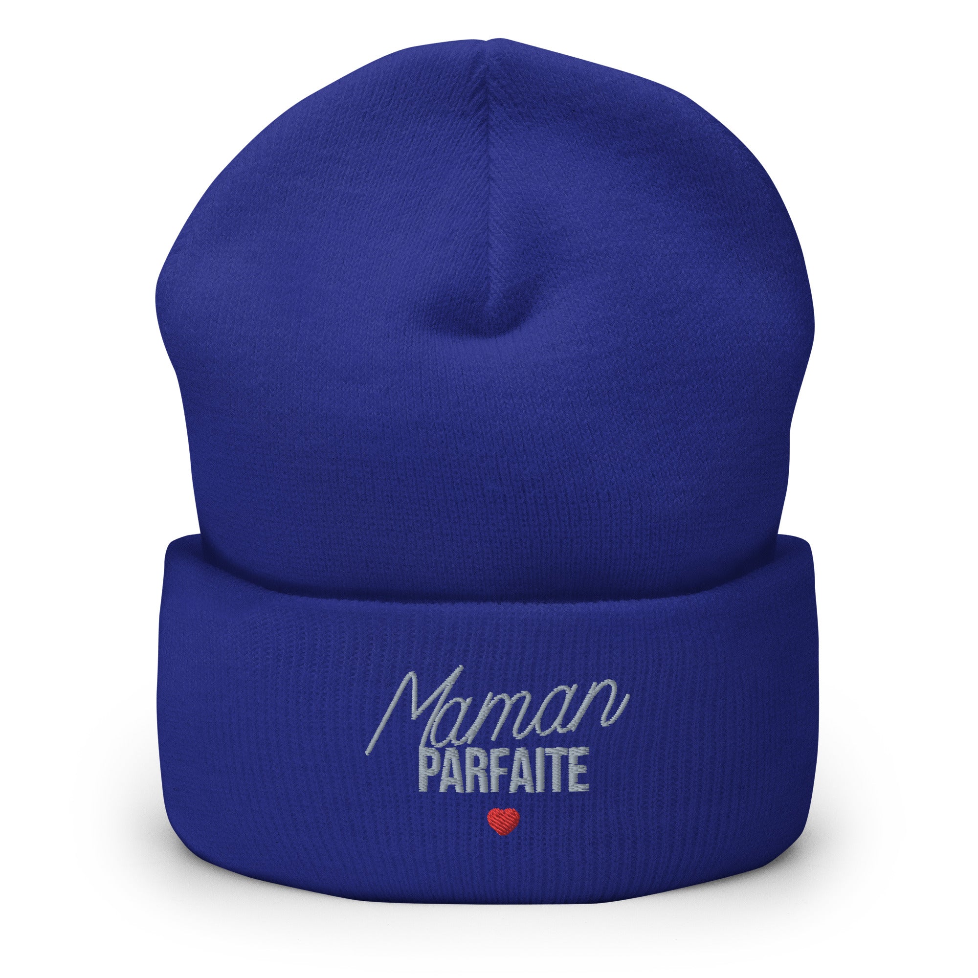 Maman parfaite - Bonnet à Revers - Brodé