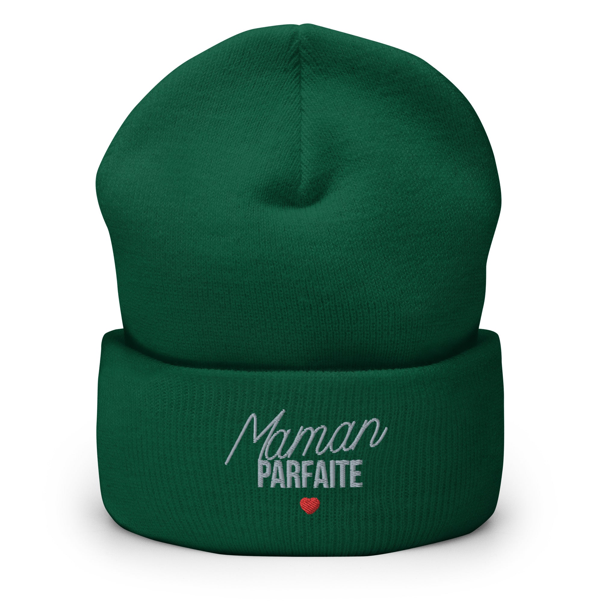 Maman parfaite - Bonnet à Revers - Brodé