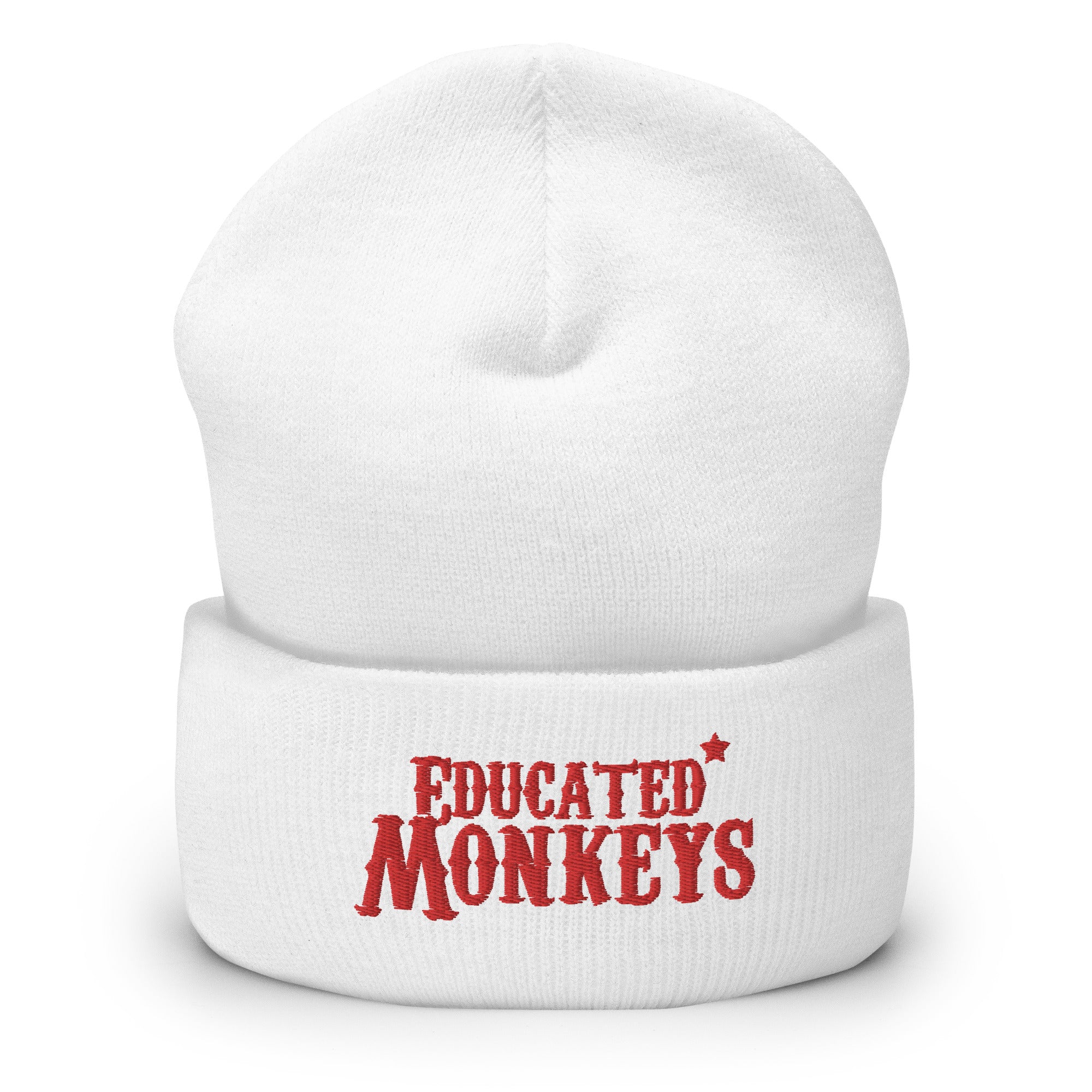 Educated Monkeys - Bonnet à Revers - Brodé