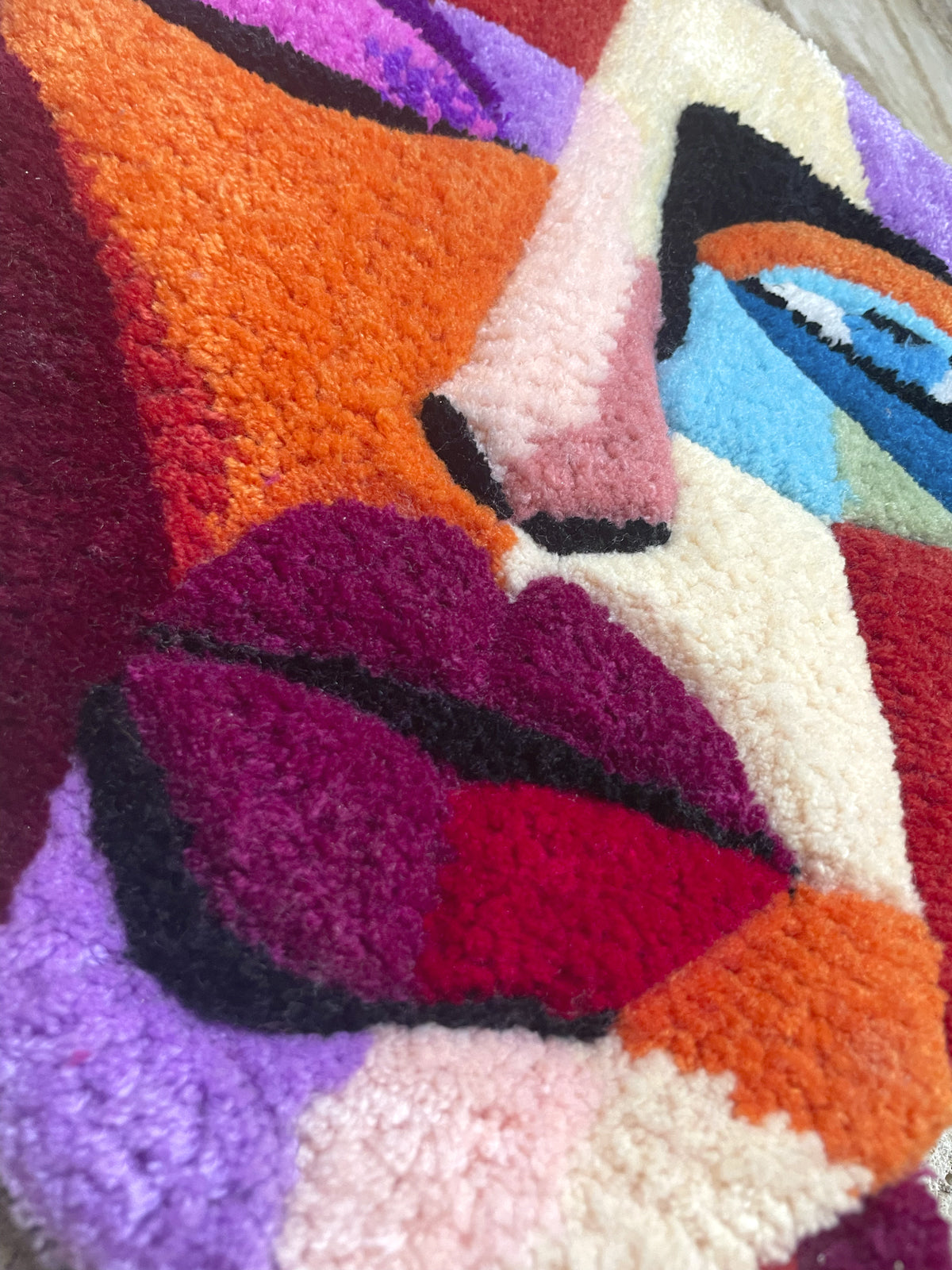 Cécile - Décoration murale en tufting