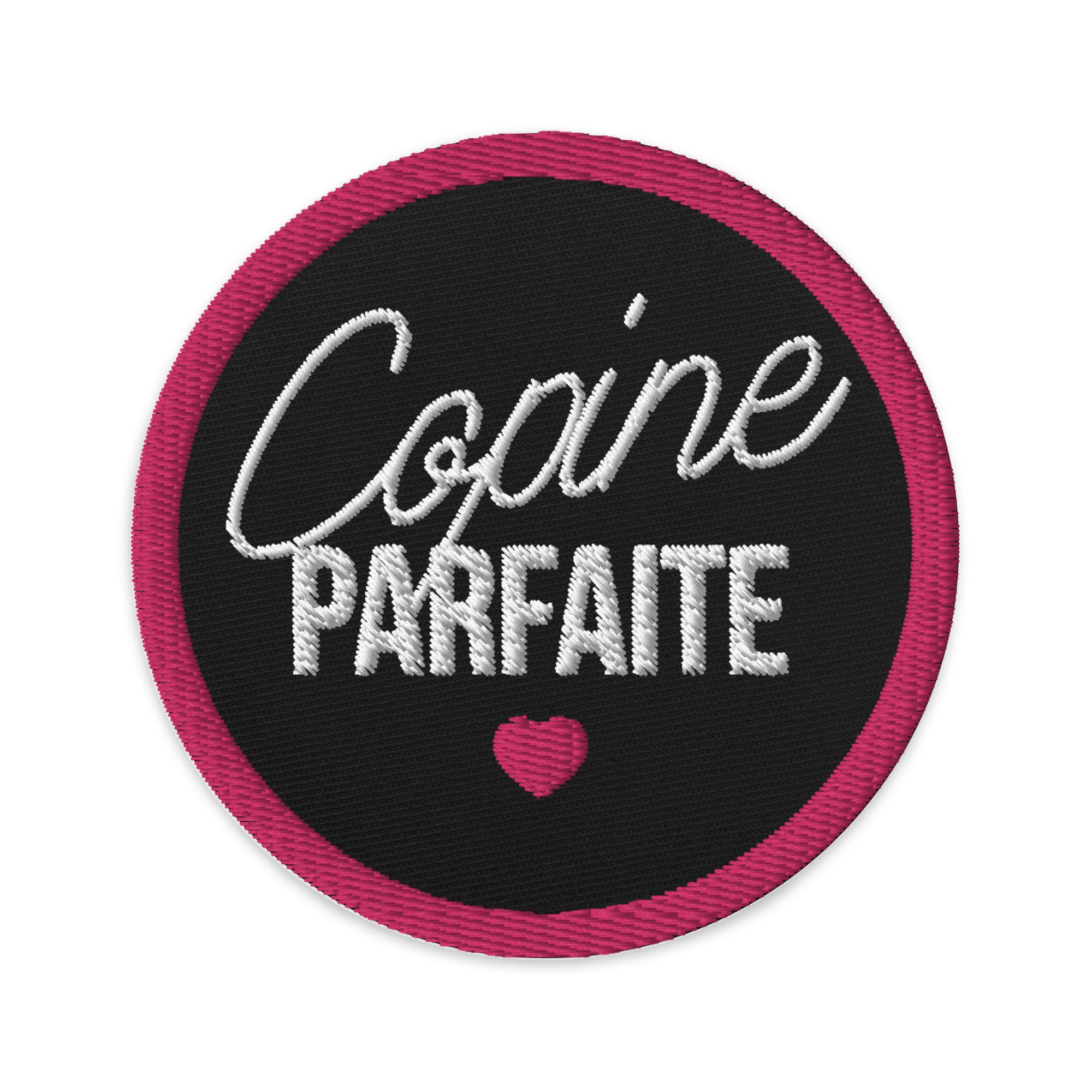 Copine parfaite - Patchs brodés