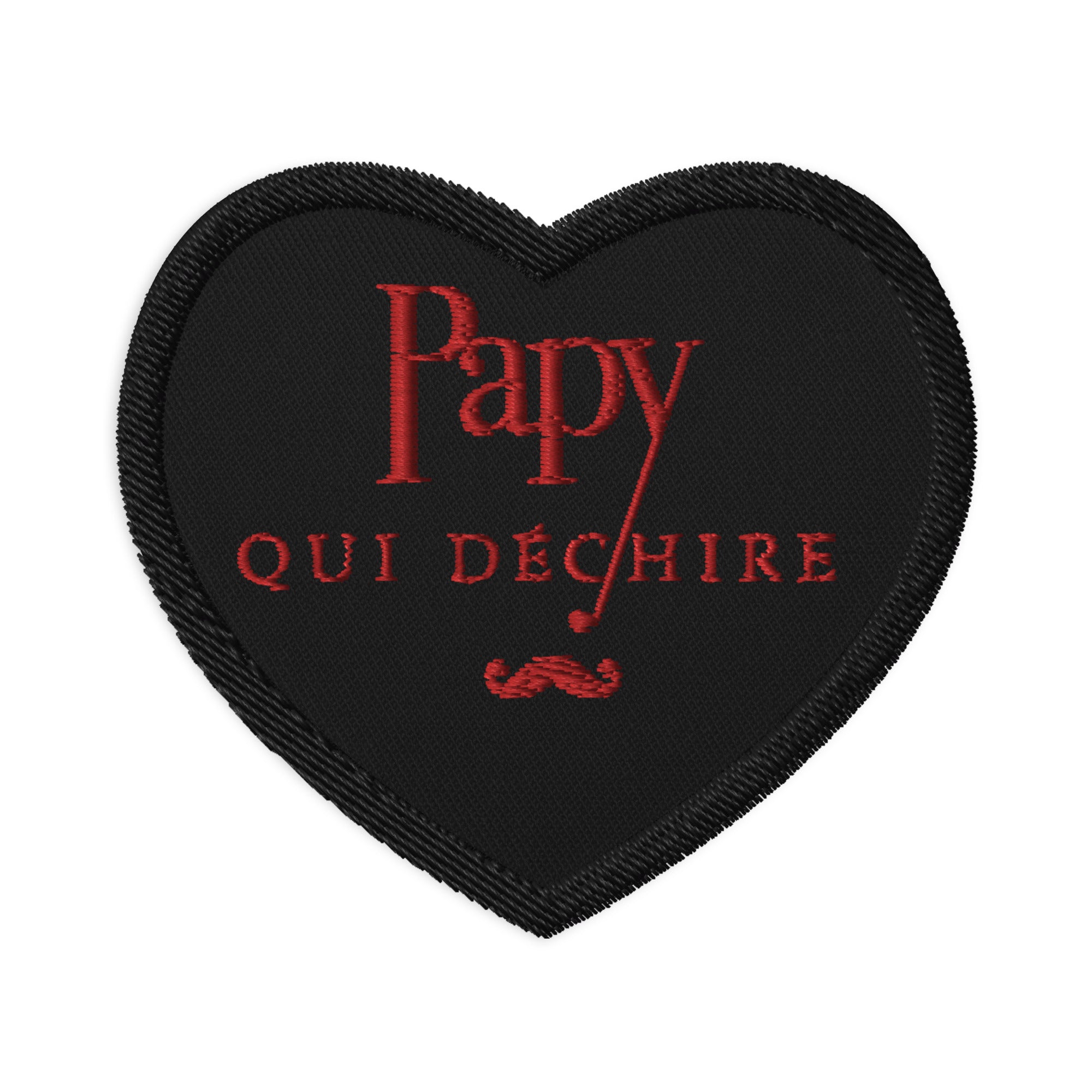 Papy qui déchire - Patchs brodés