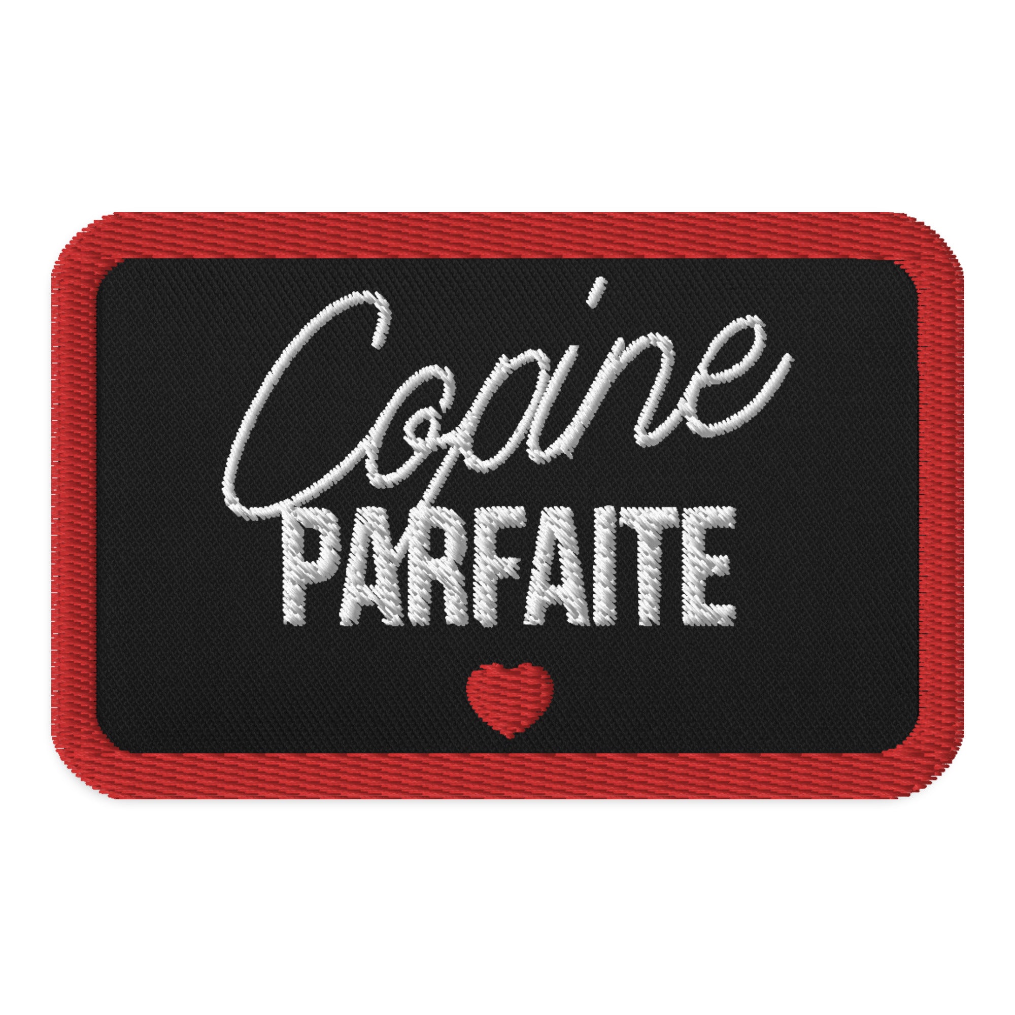 Copine parfaite - Patchs brodés