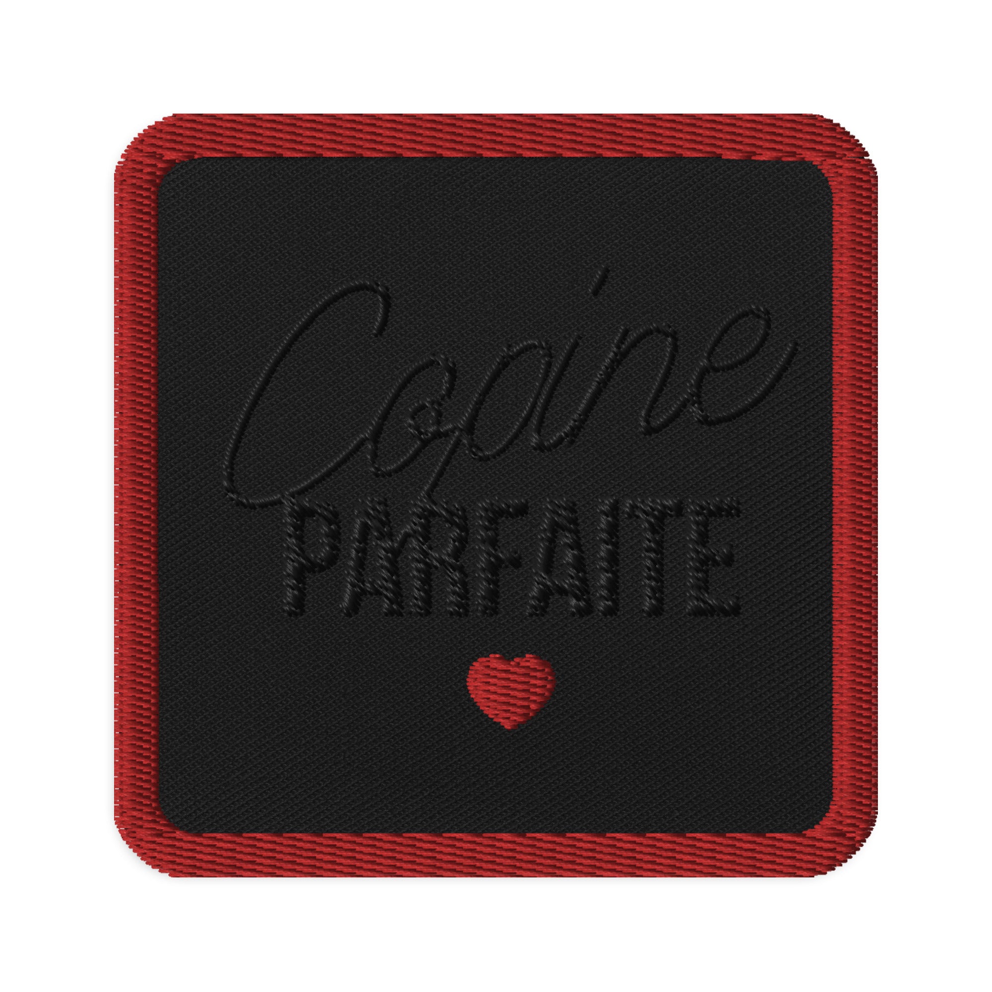 Copine parfaite - Patchs brodés