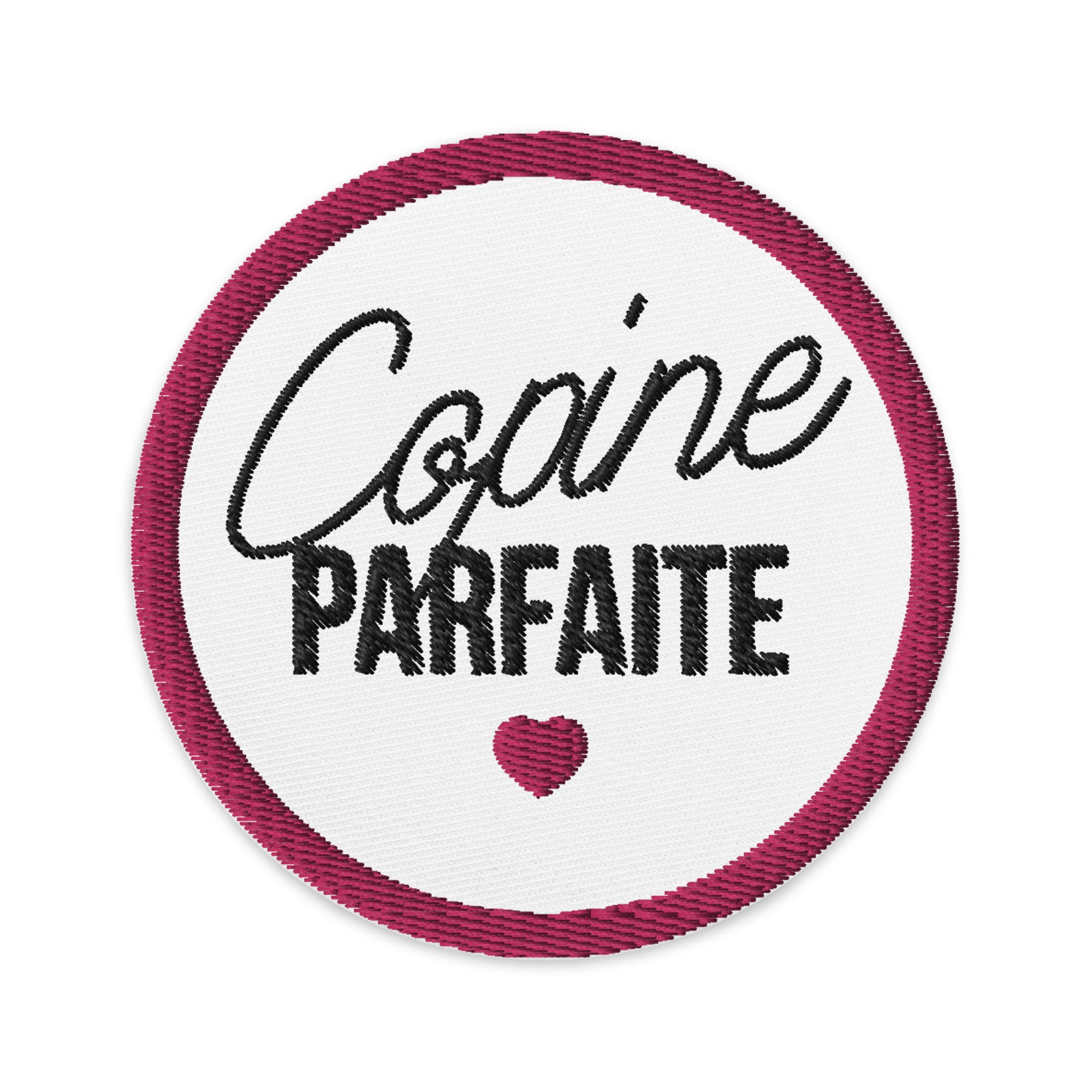 Copine parfaite - Patchs brodés