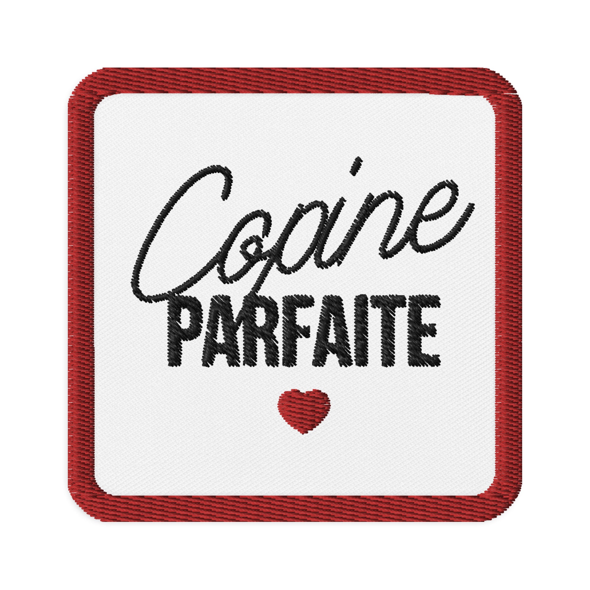Copine parfaite - Patchs brodés