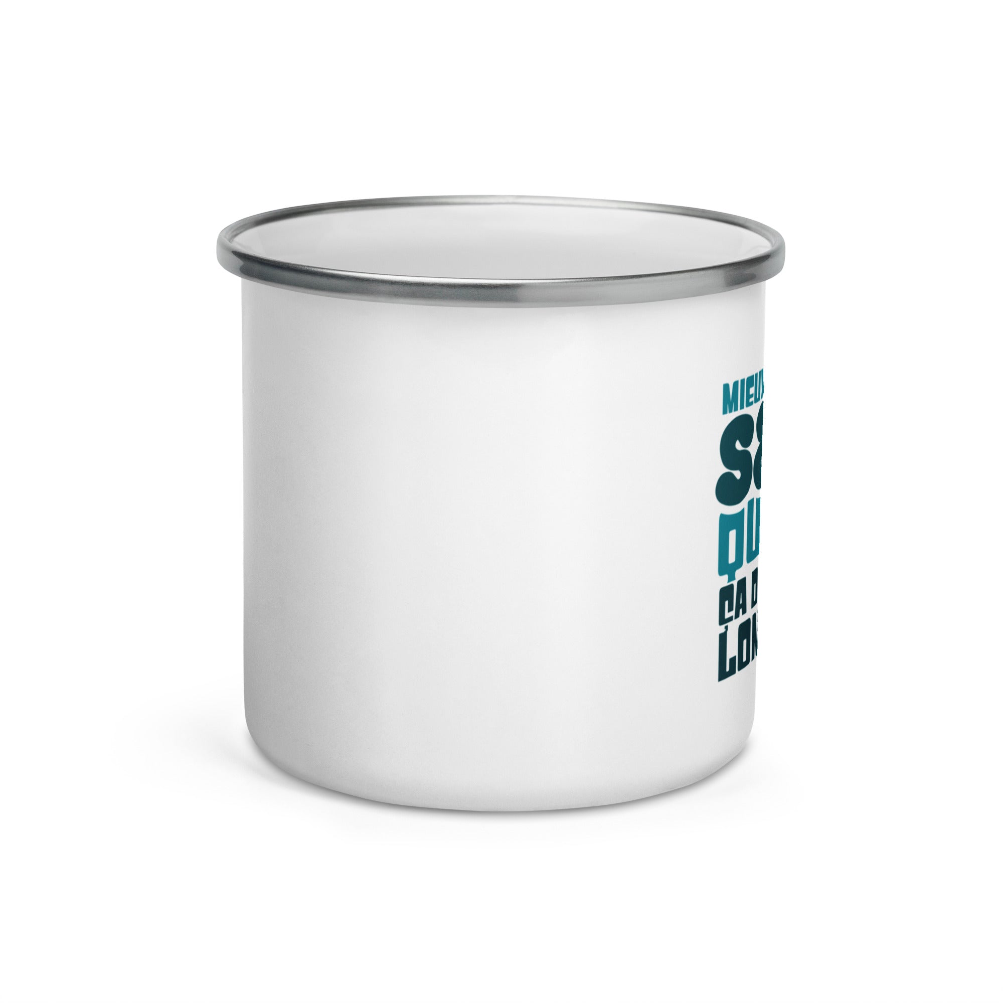 Mieux vaut être saoul que con - Mug émaillé