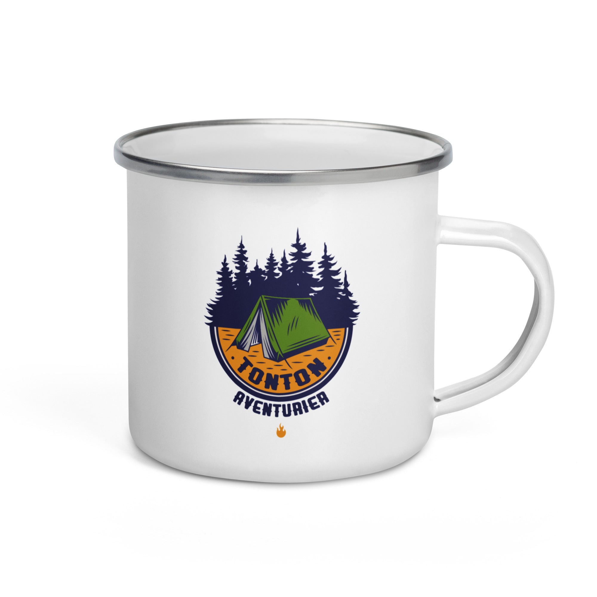 Tonton aventurier - Mug émaillé