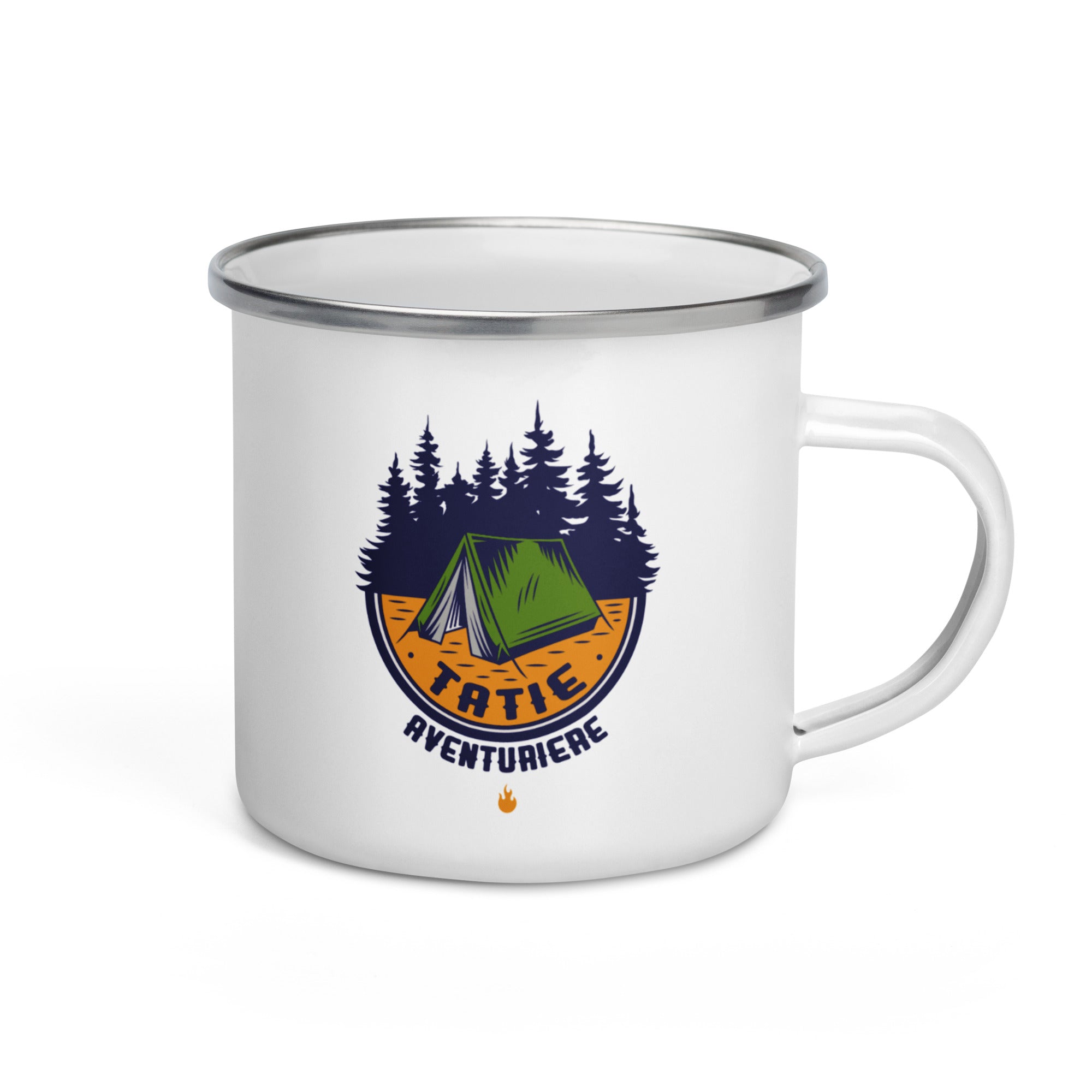 Tatie aventurière - Mug émaillé