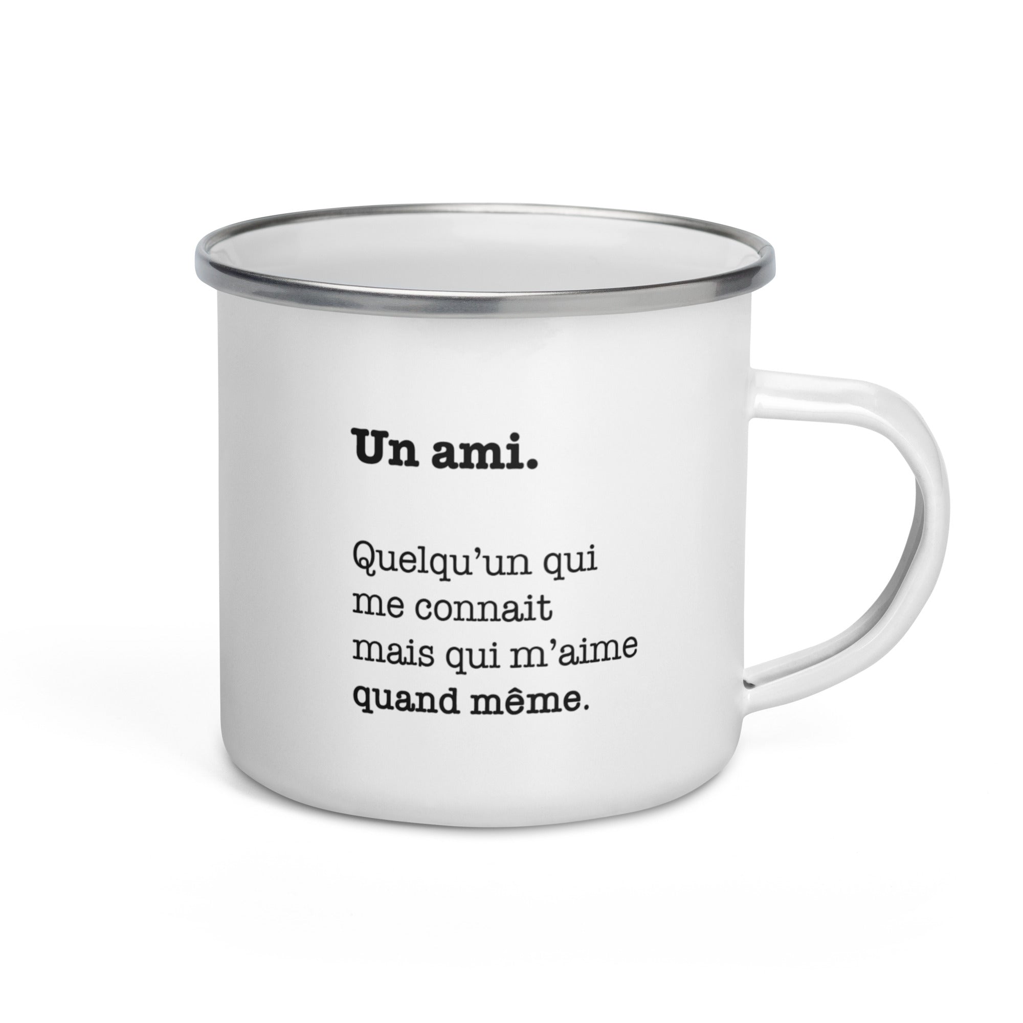 Ami - Définition - Mug émaillé