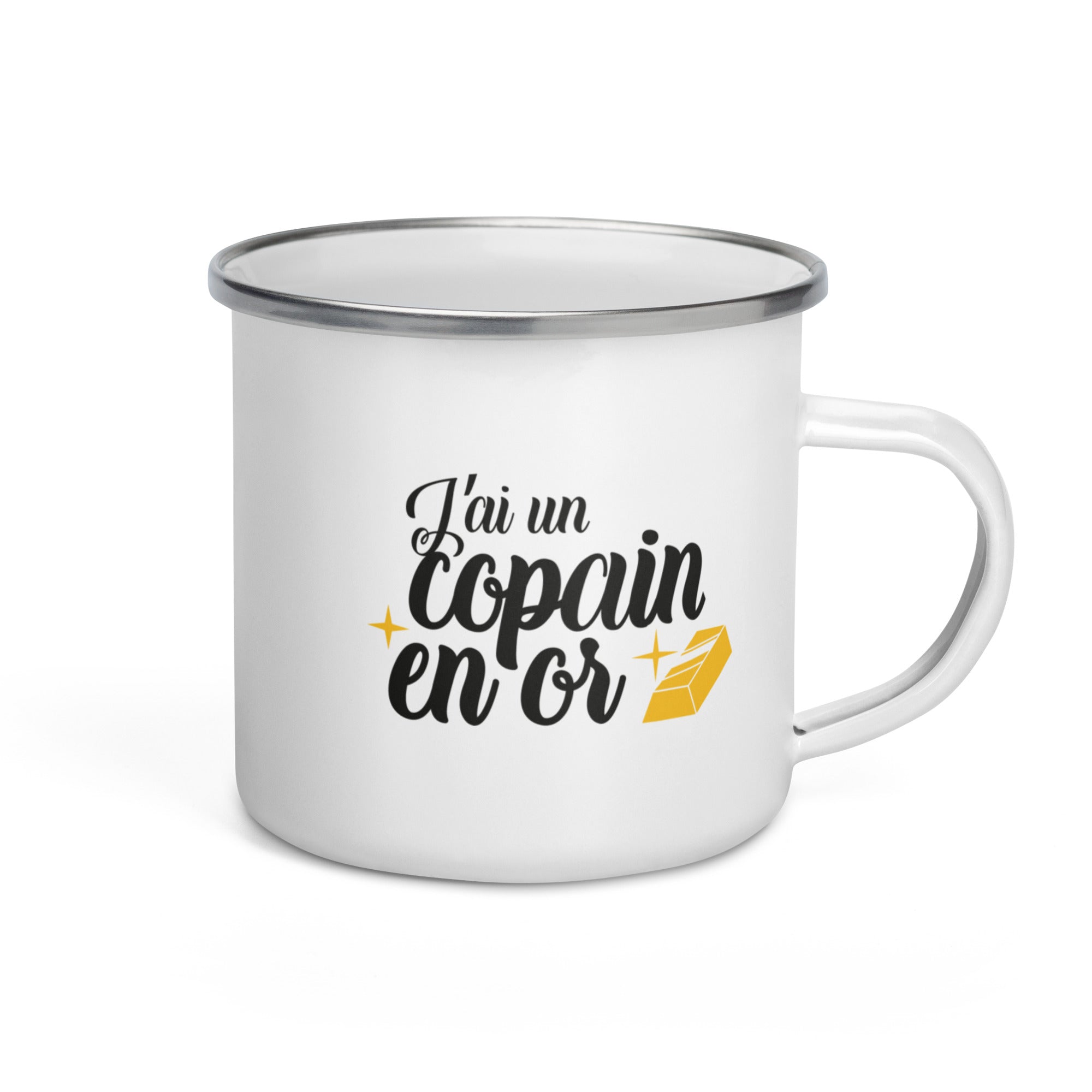 Copain en or - Mug émaillé