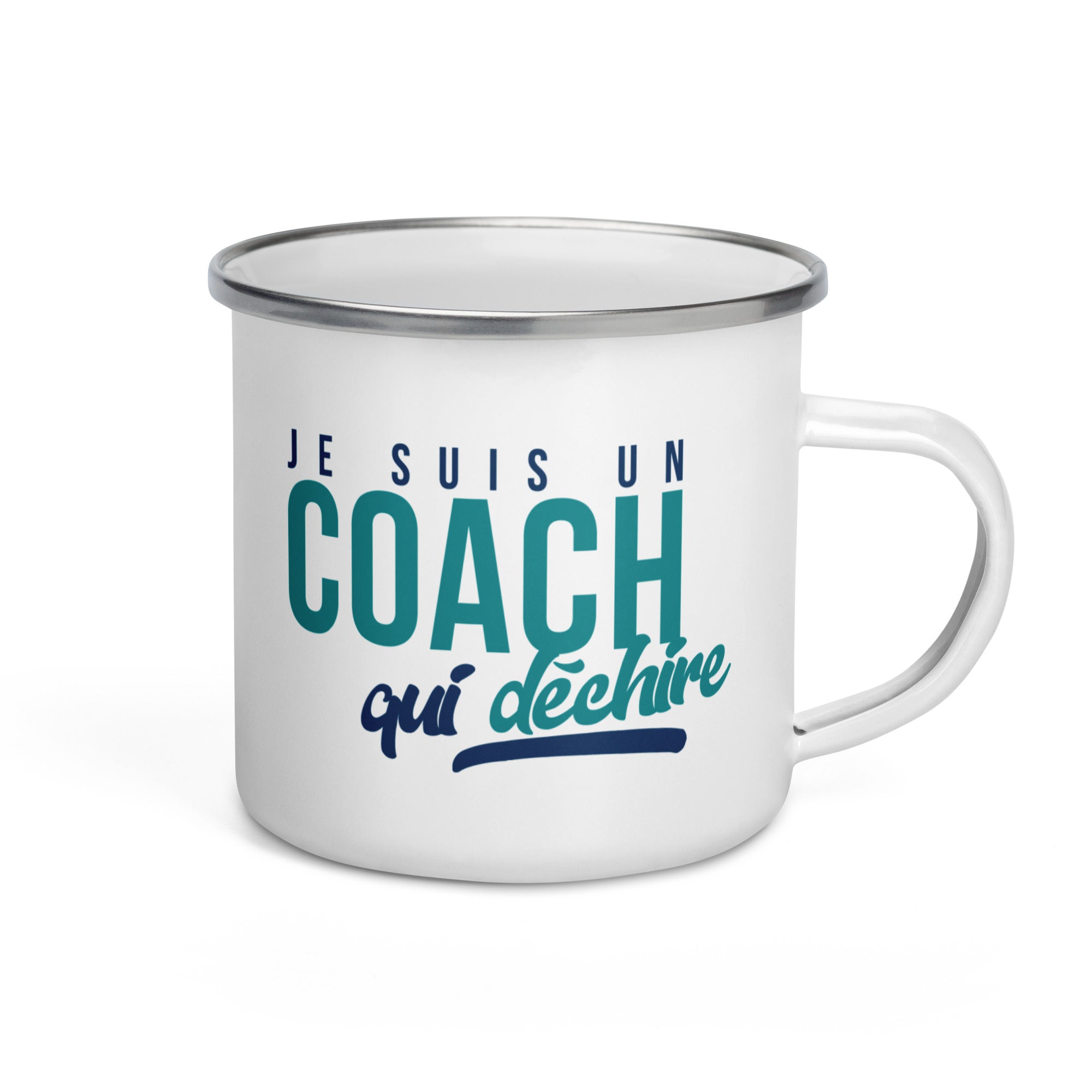 Coach qui déchire - Homme - Mug émaillé