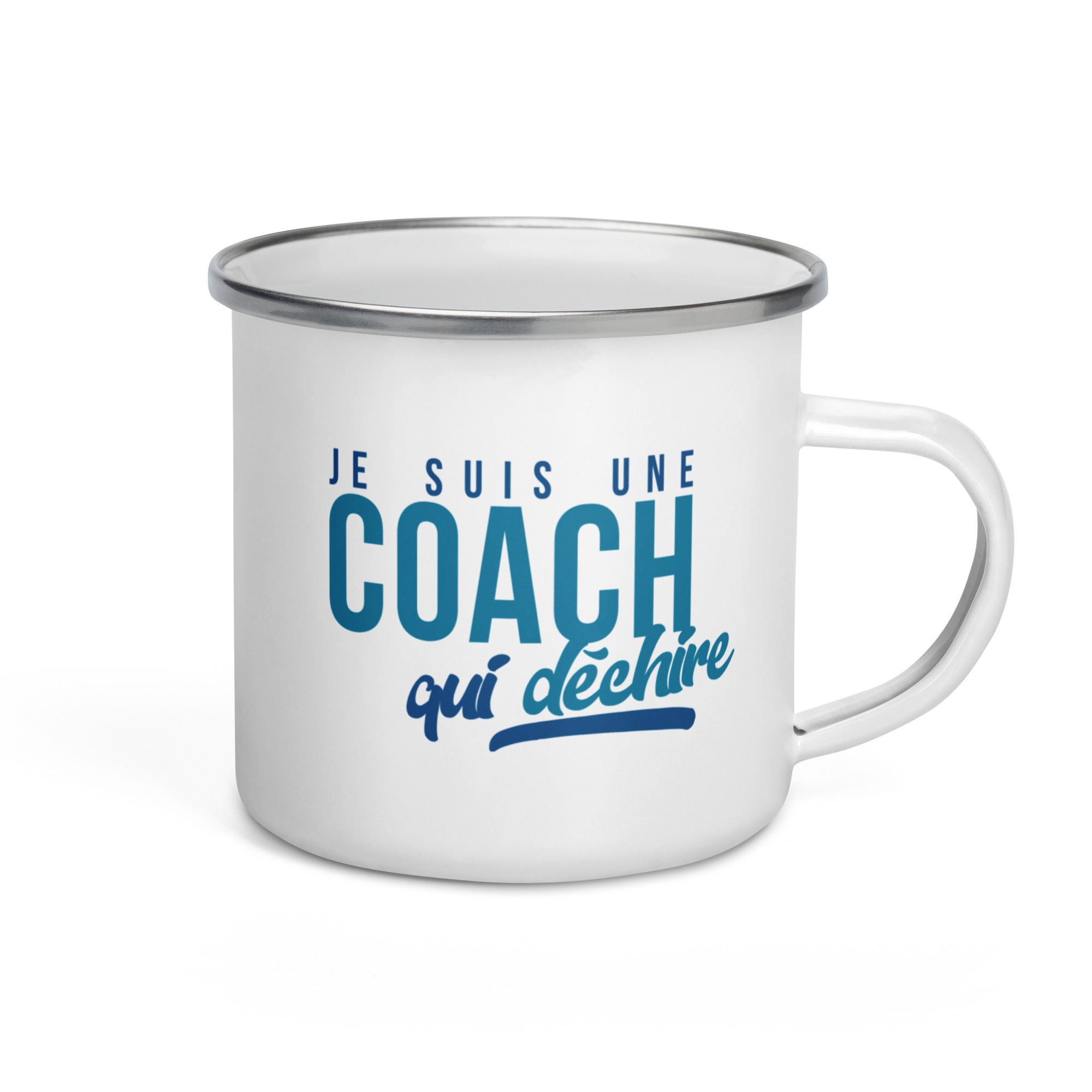 Coach qui déchire - Femme - Mug émaillé