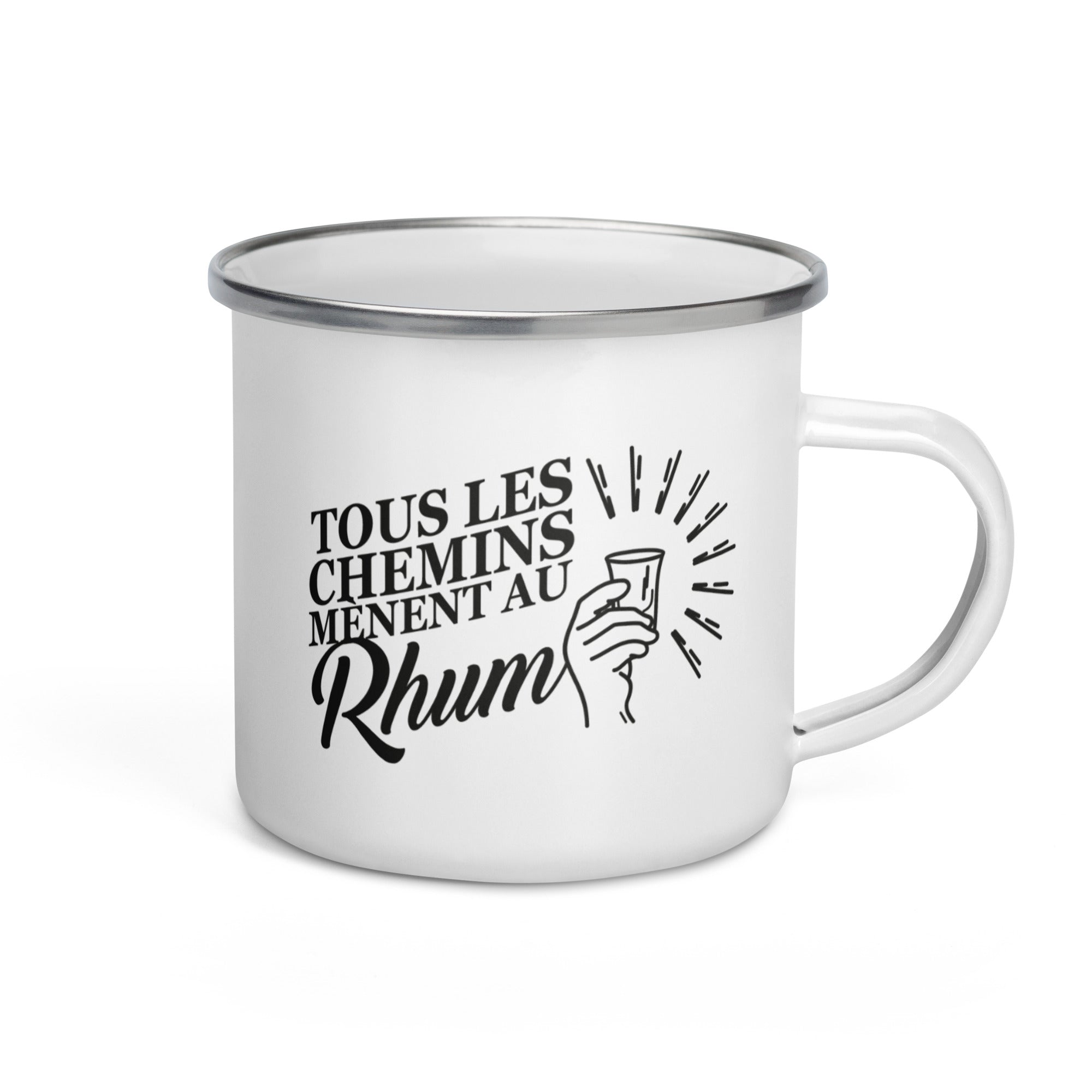 Tous les chemins - Mug émaillé