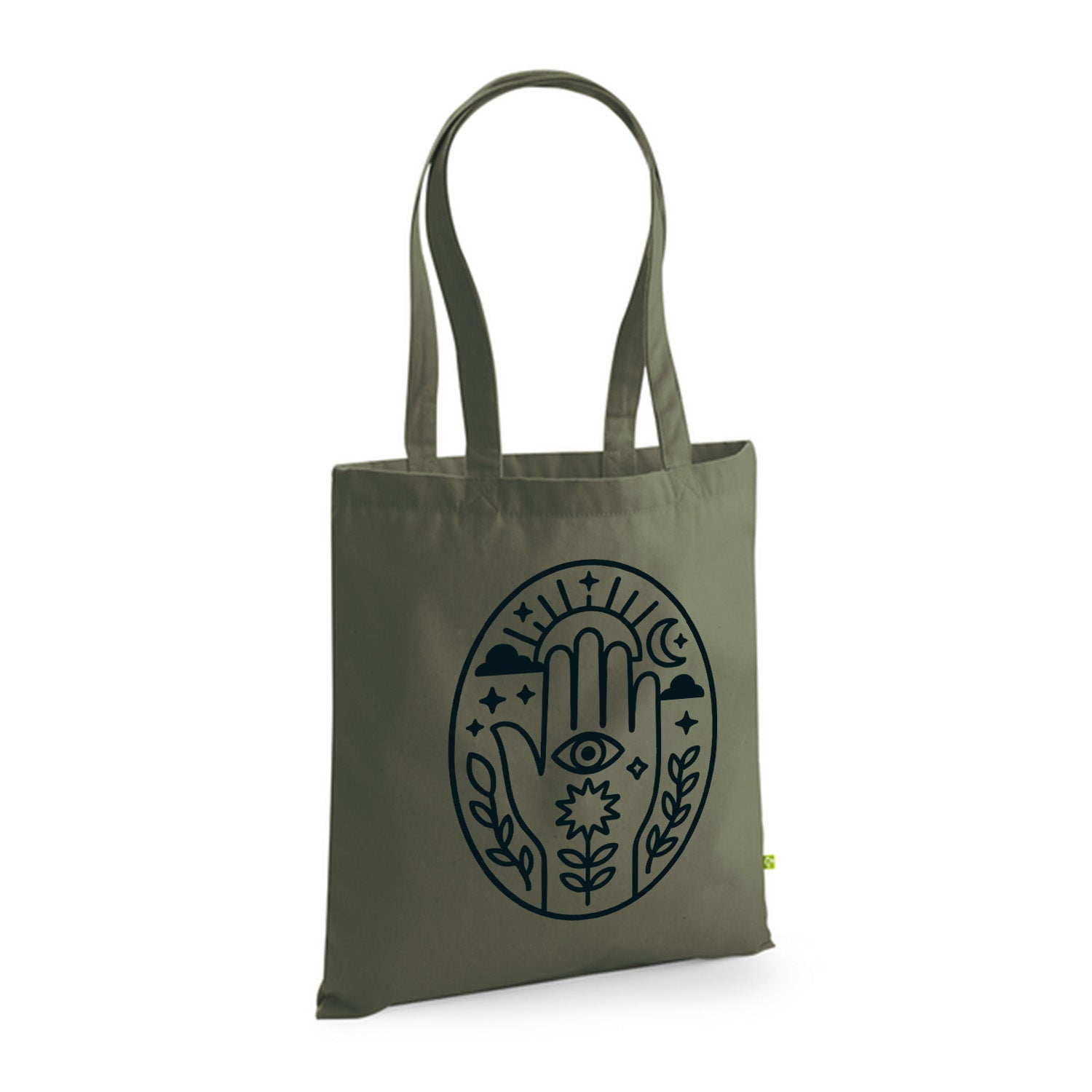 Main - Ma Carpette - Tote Bag en coton bio à piquer