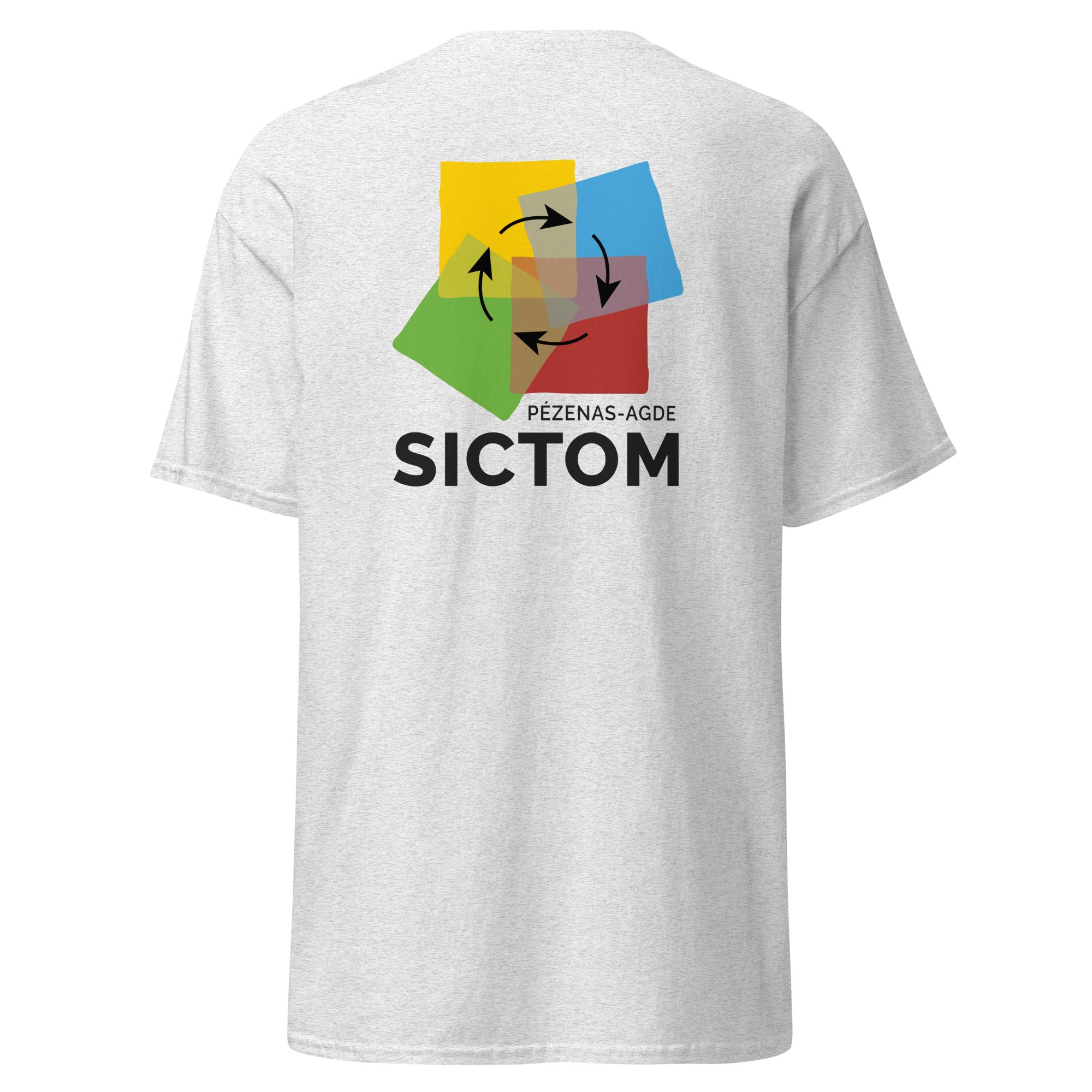 Sictom - T-shirt classique homme - Coeur et Dos