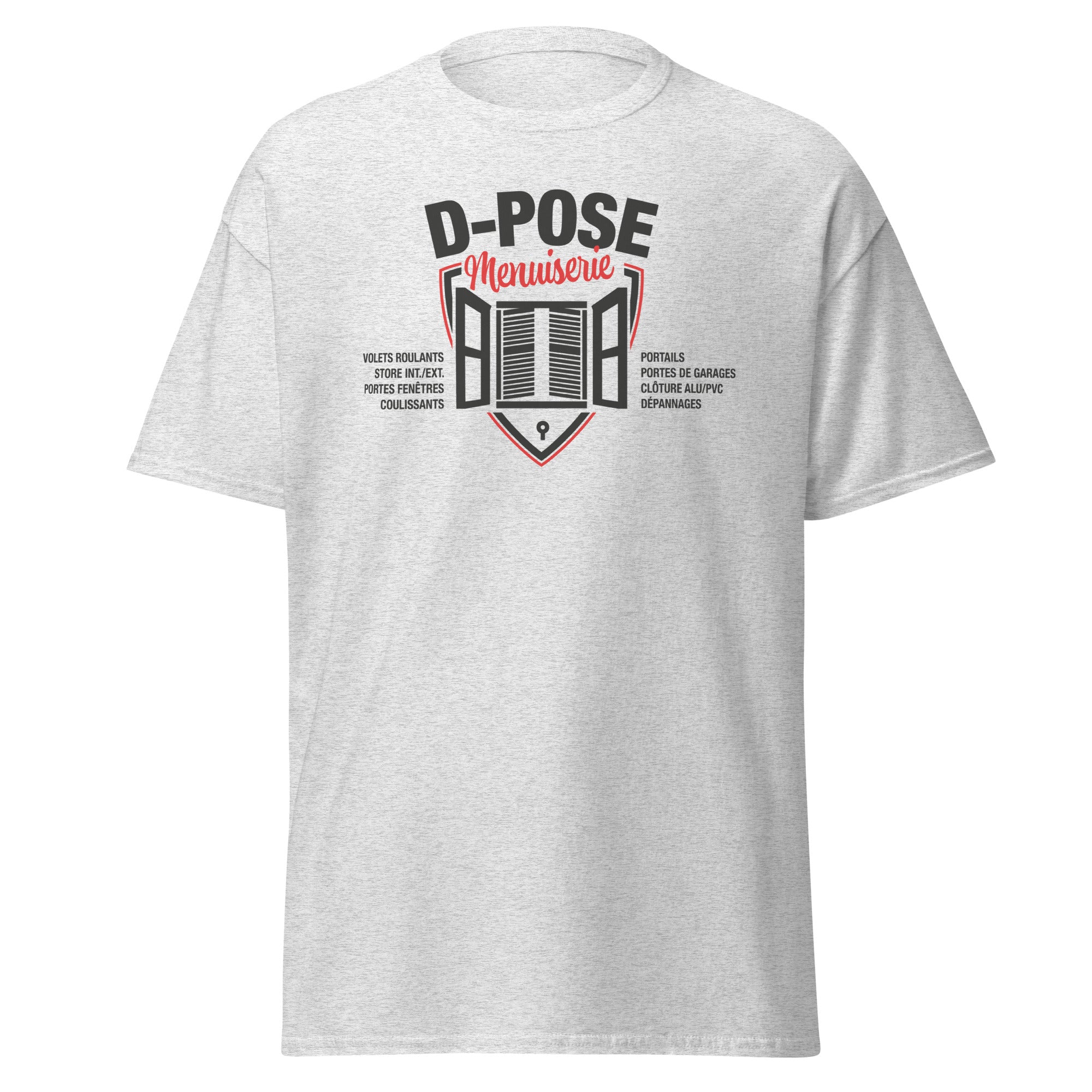 D-Pose - T-shirt classique homme impression num face