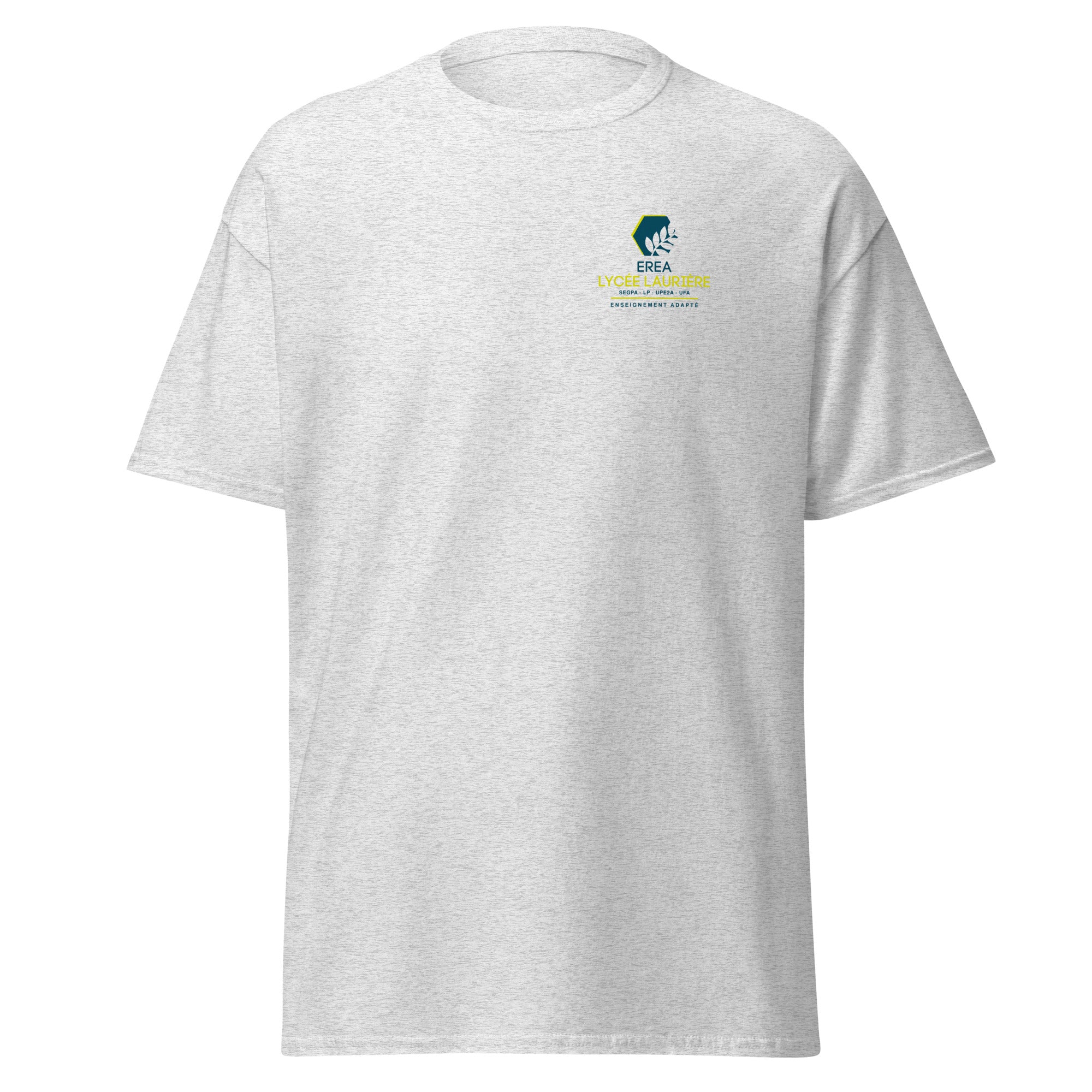 EREA Lycée Laurière - T-shirt classique homme - Imp. cœur et dos
