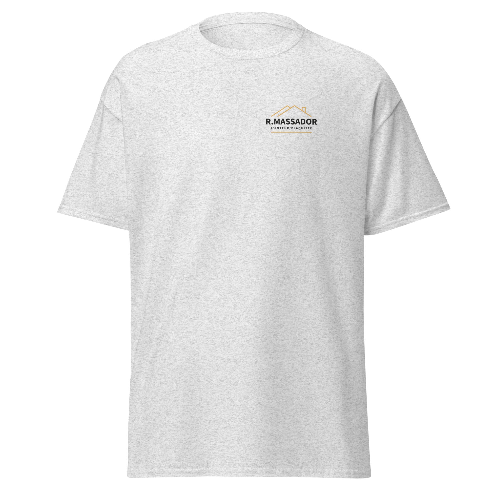R. Massador - T-shirt classique homme imp. cœur et dos