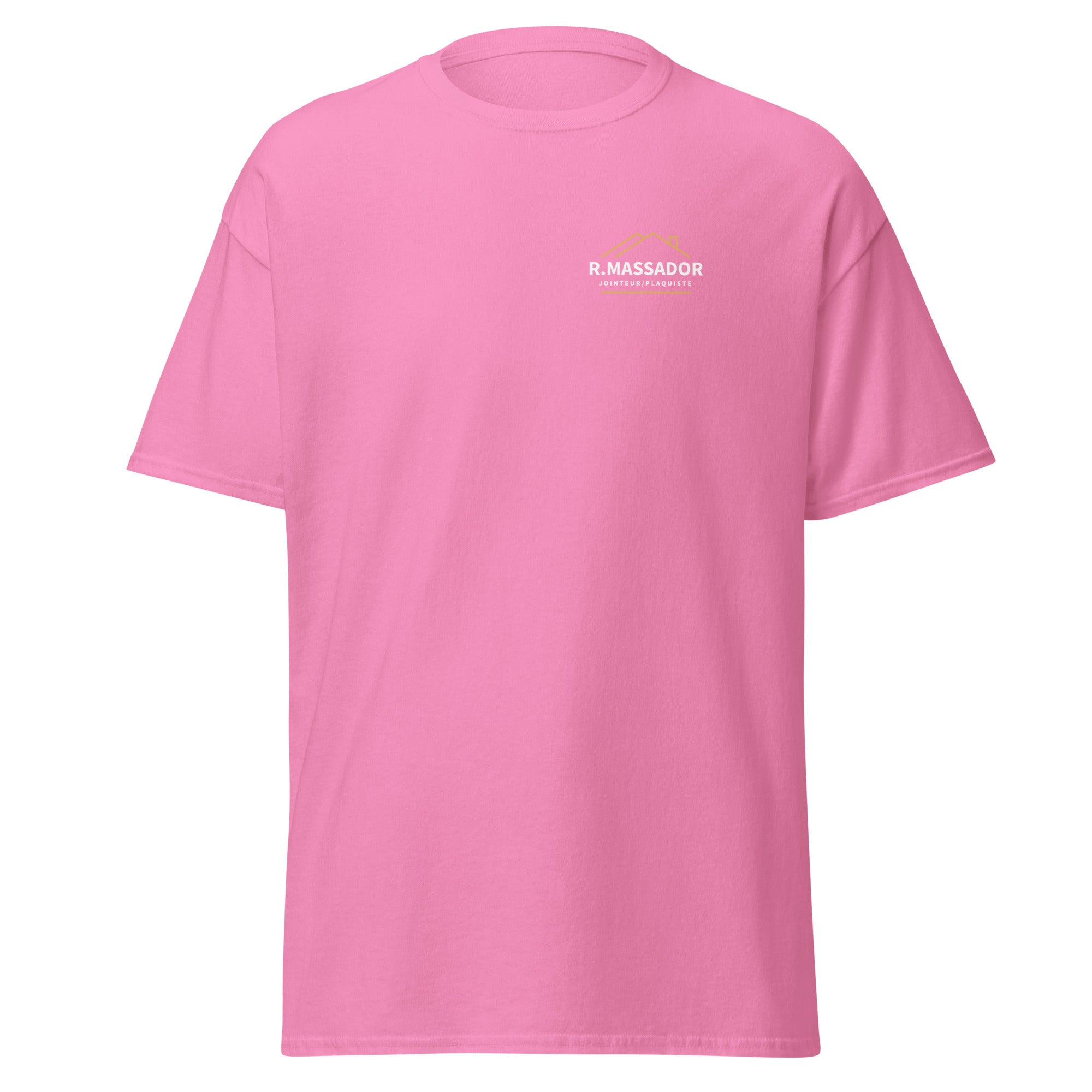 R. Massador - T-shirt classique homme imp. cœur et dos