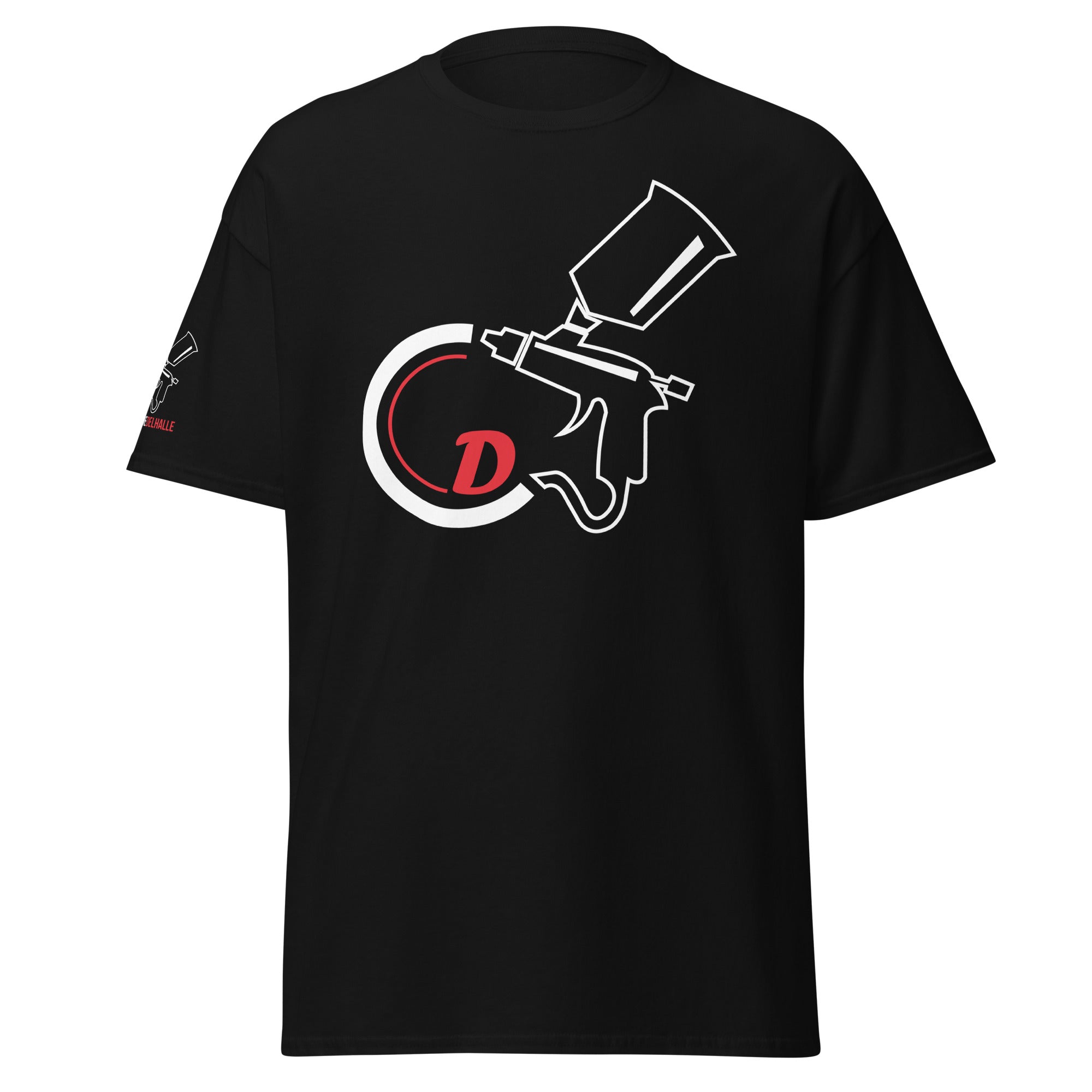 Christophe Delhalle - T-shirt classique homme - Face et manche droite