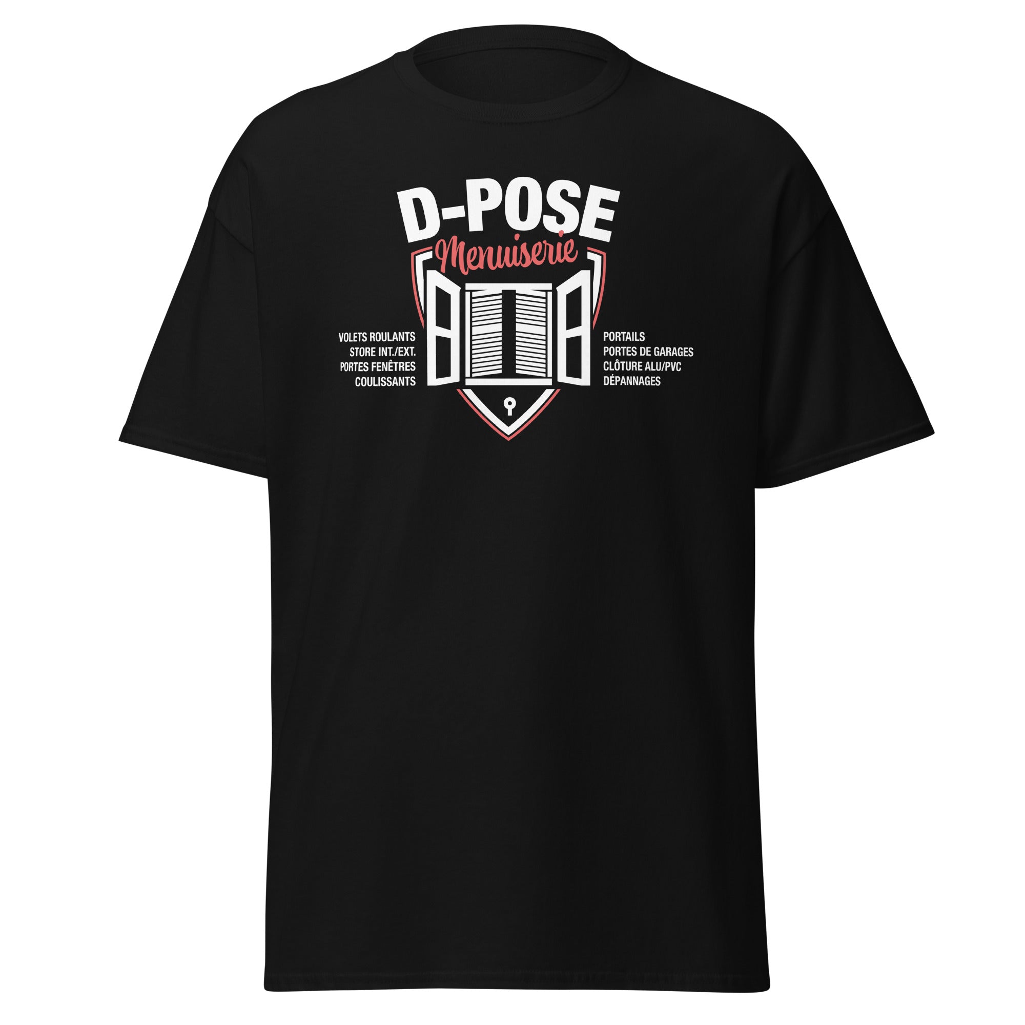 D-Pose - T-shirt classique homme impression num face