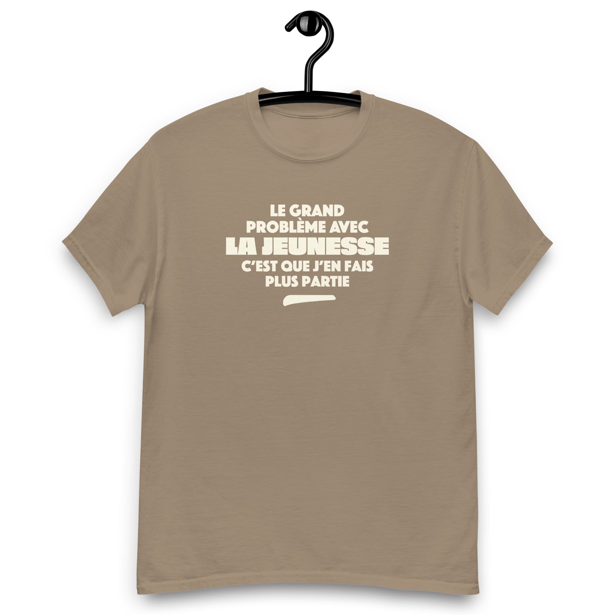 Le grand problème avec la jeunesse - T-shirt coton classique homme
