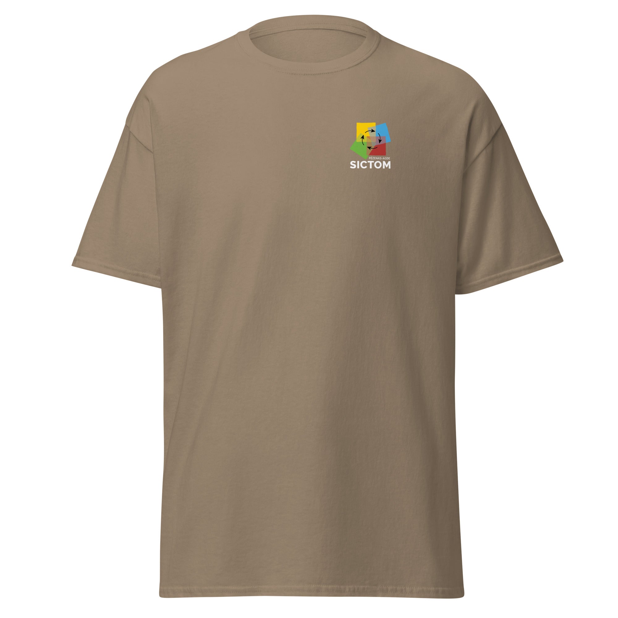 Sictom - T-shirt classique homme - Coeur et Dos