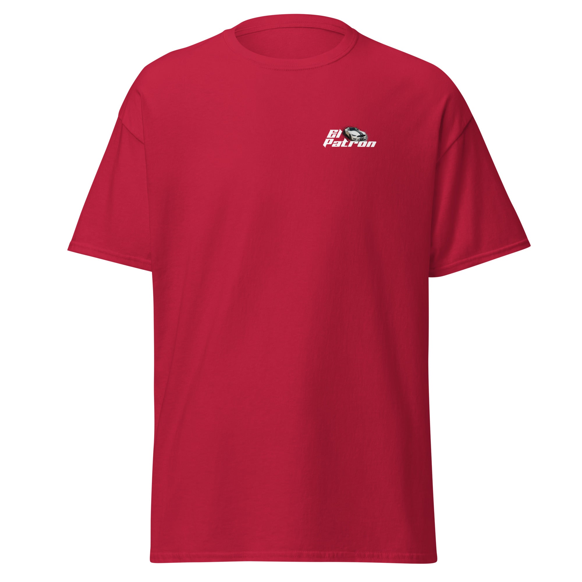 M Devaux - T-shirt classique homme impression cœur et dos