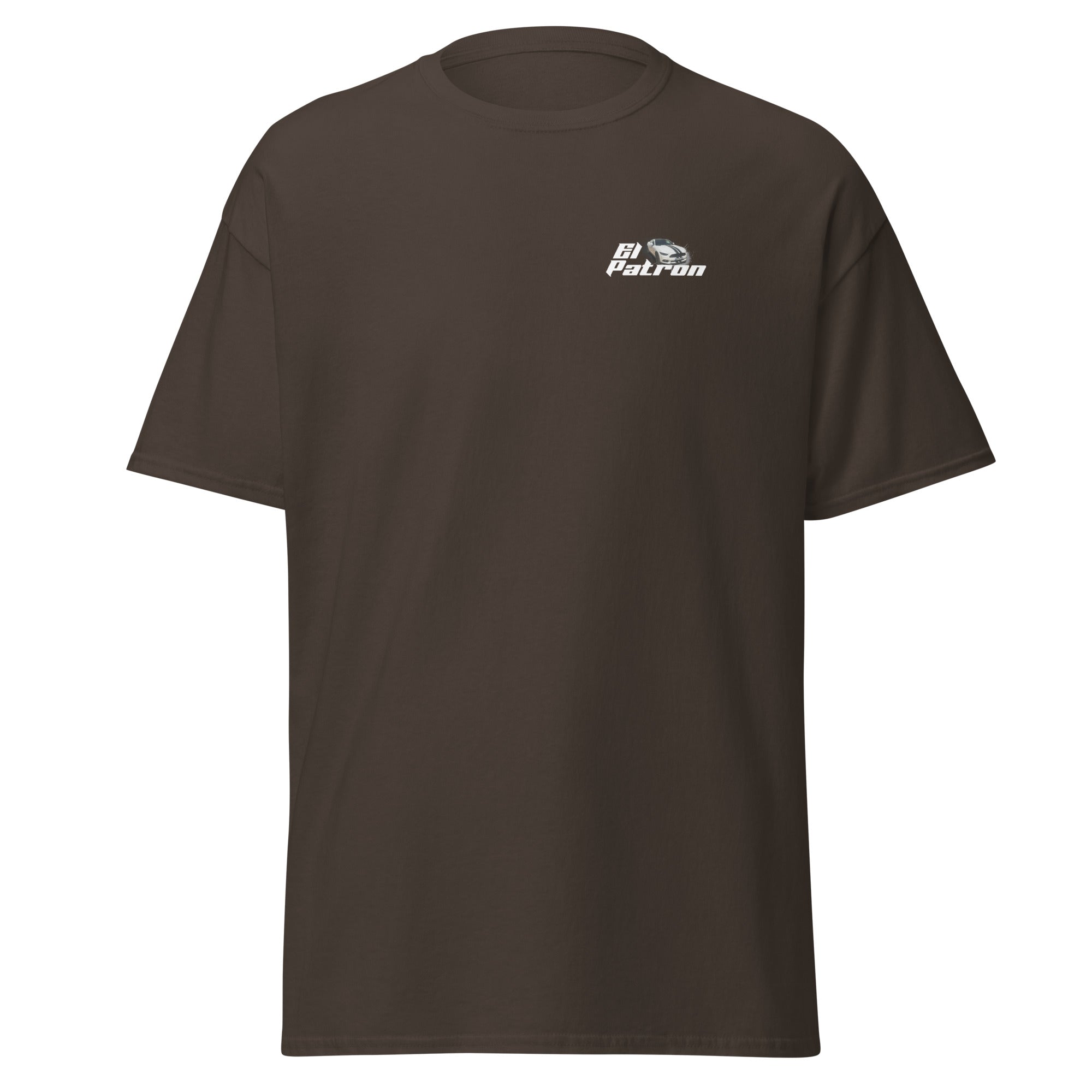 M Devaux - T-shirt classique homme impression cœur et dos
