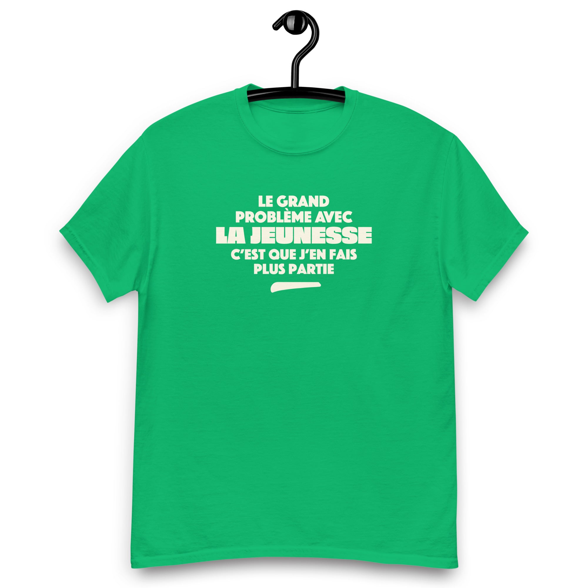 Le grand problème avec la jeunesse - T-shirt coton classique homme